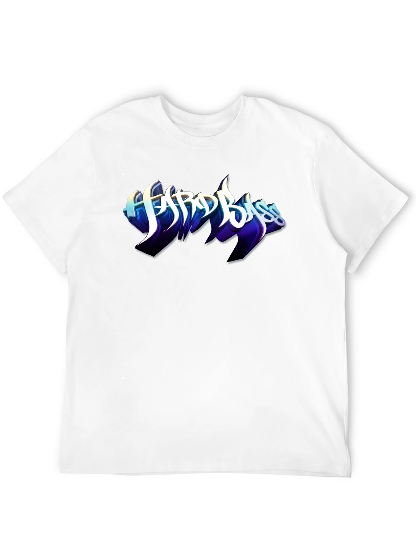 Hard Bass Graphic Black T-Shirt