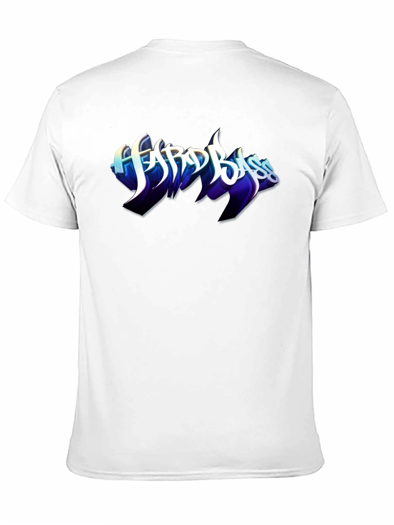 Hard Bass Graphic Black T-Shirt