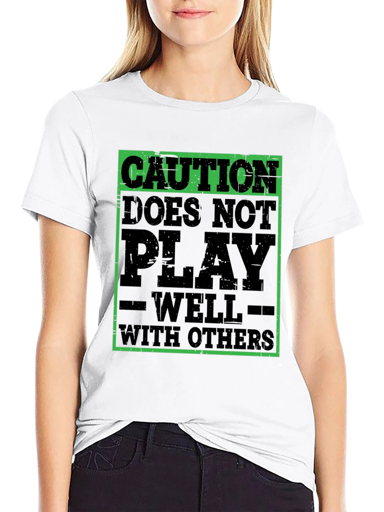 Caution: Does Not Play Well With Others T-Shirt