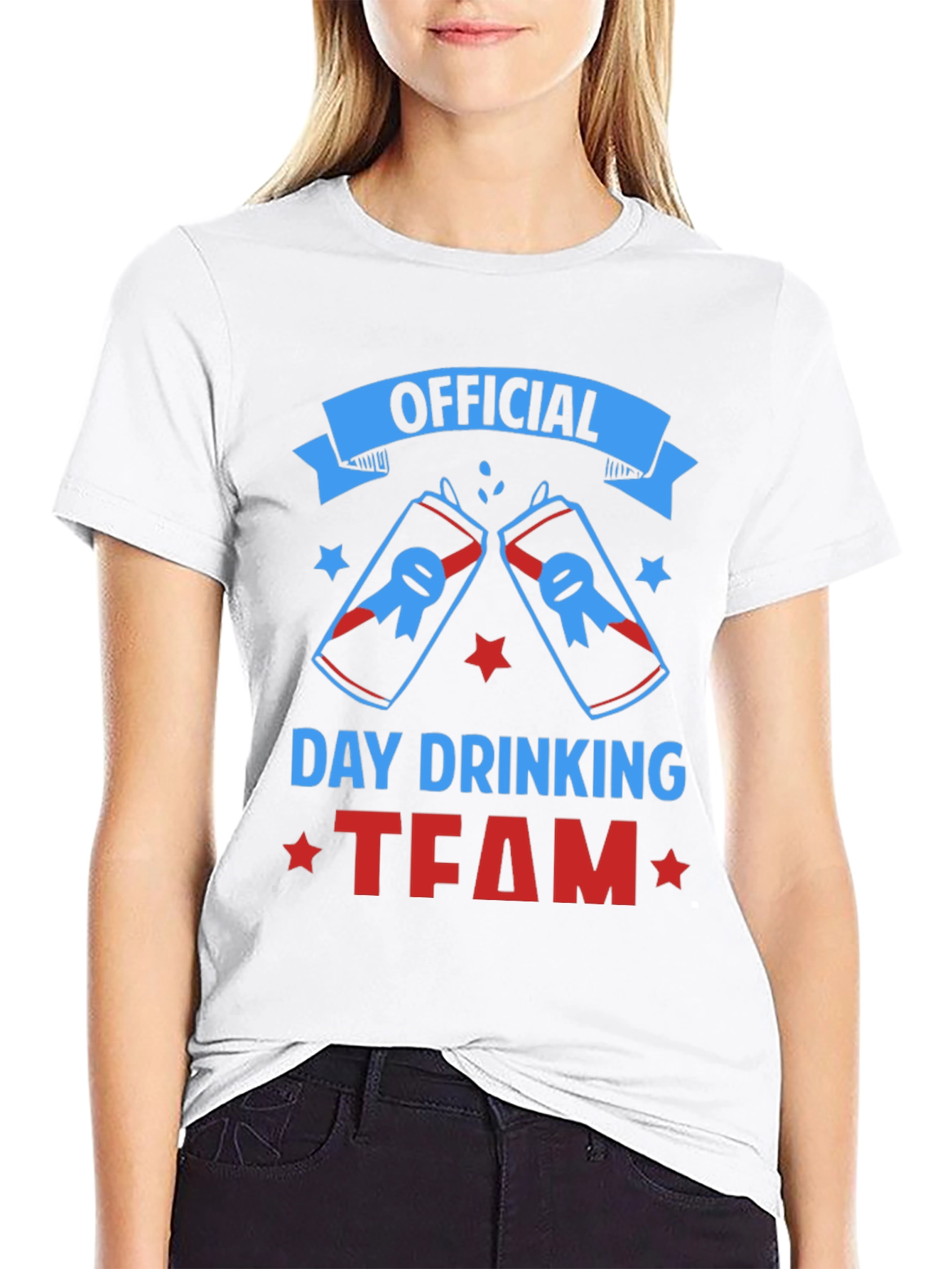 Official Day Drinking Team Graphic Tee