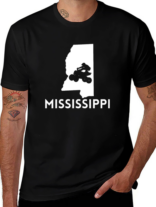 Mississippi ATV T-Shirt - State Pride Off-Road Tee