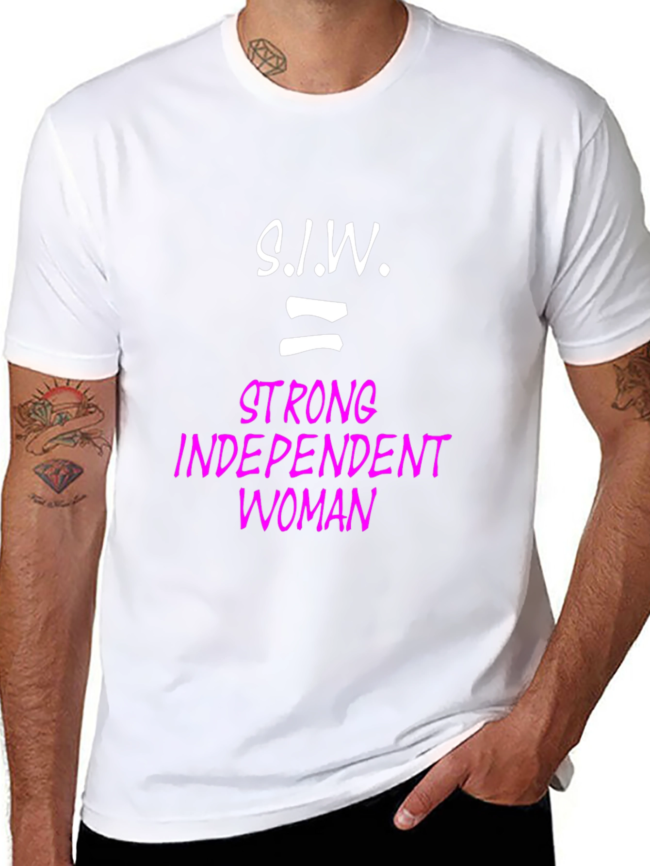S.I.W. Strong Independent Woman Graphic Tee