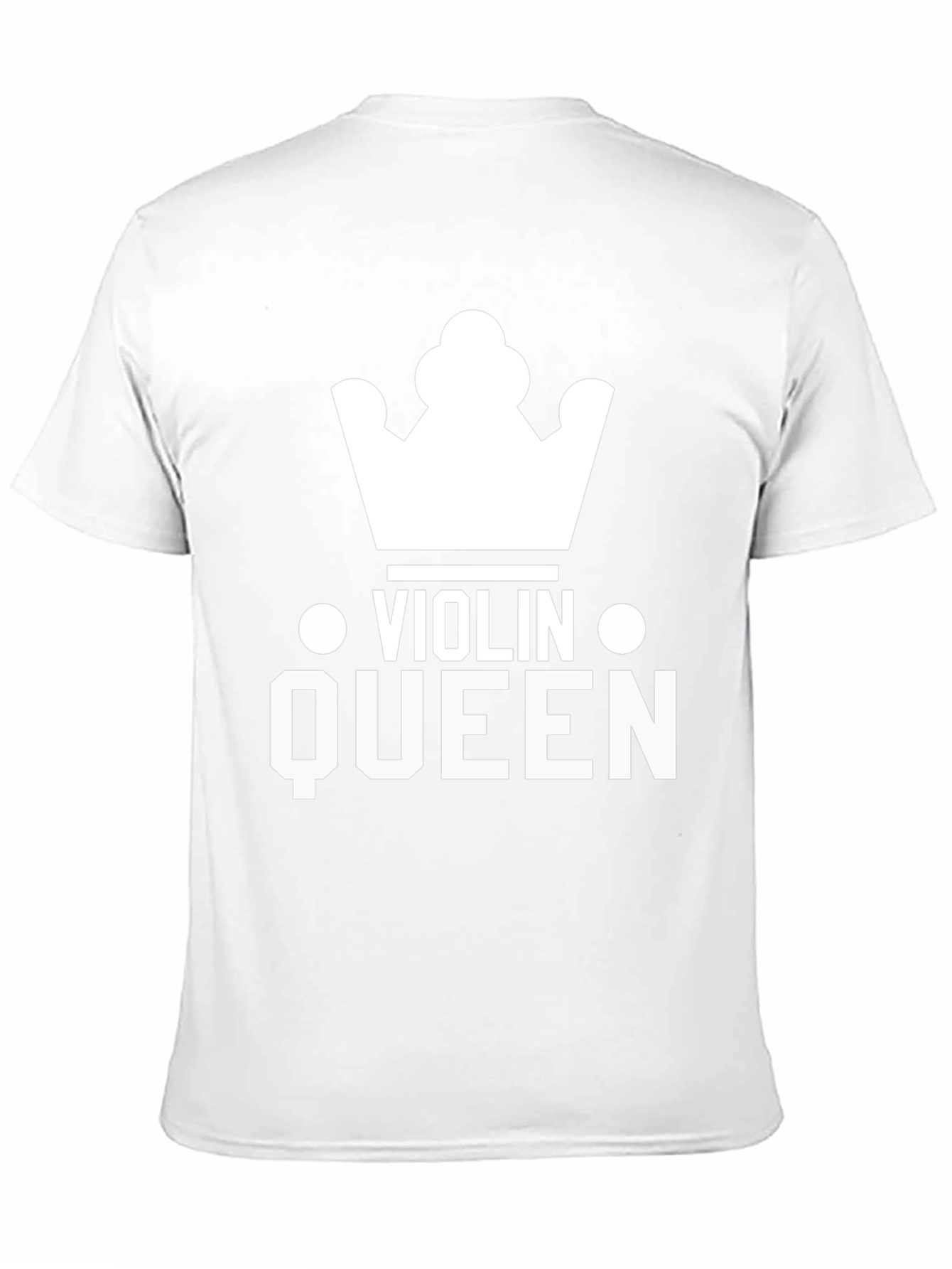 Violin Queen Graphic Tee - Music Lover T-Shirt