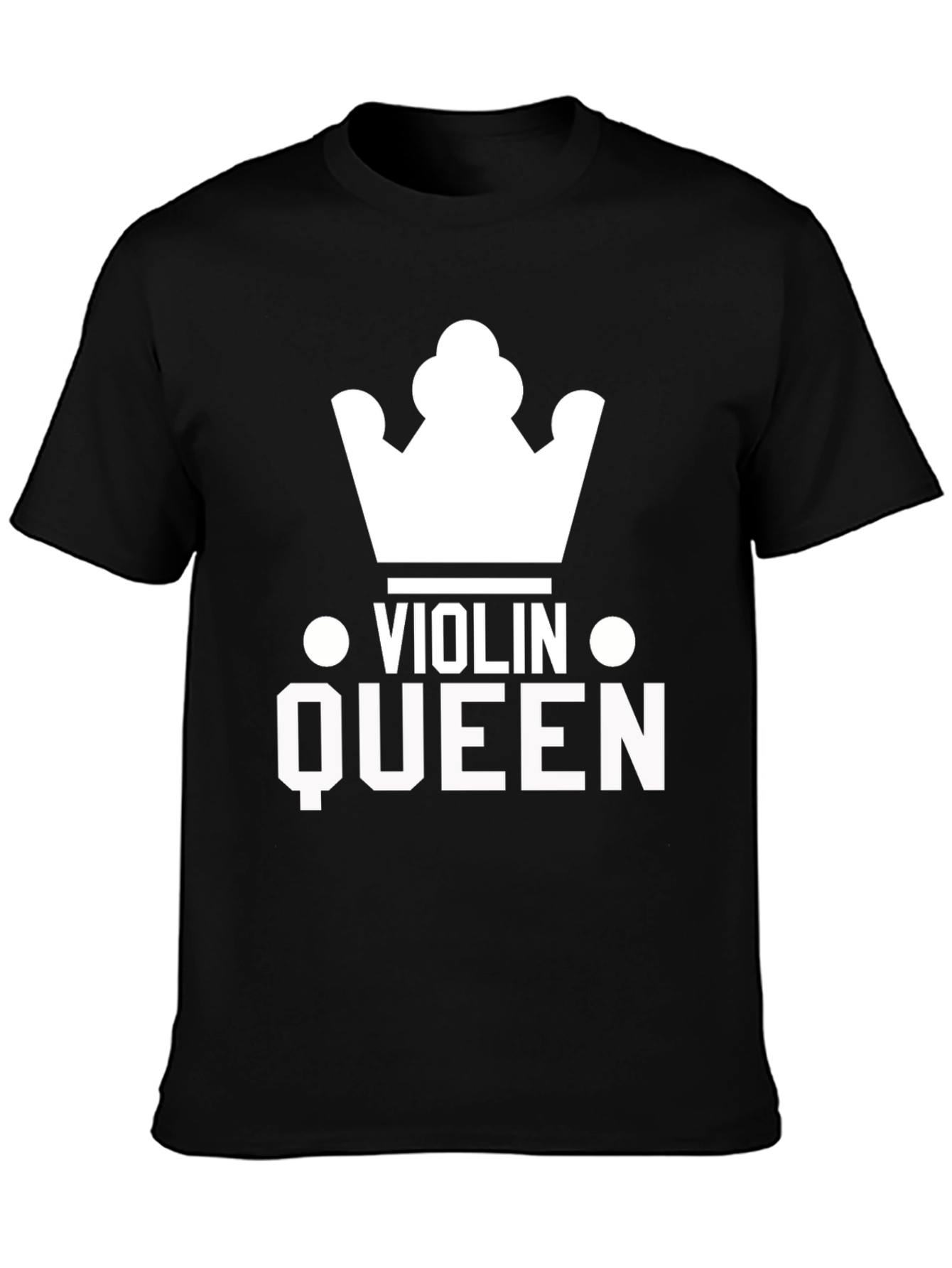 Violin Queen Graphic Tee - Music Lover T-Shirt