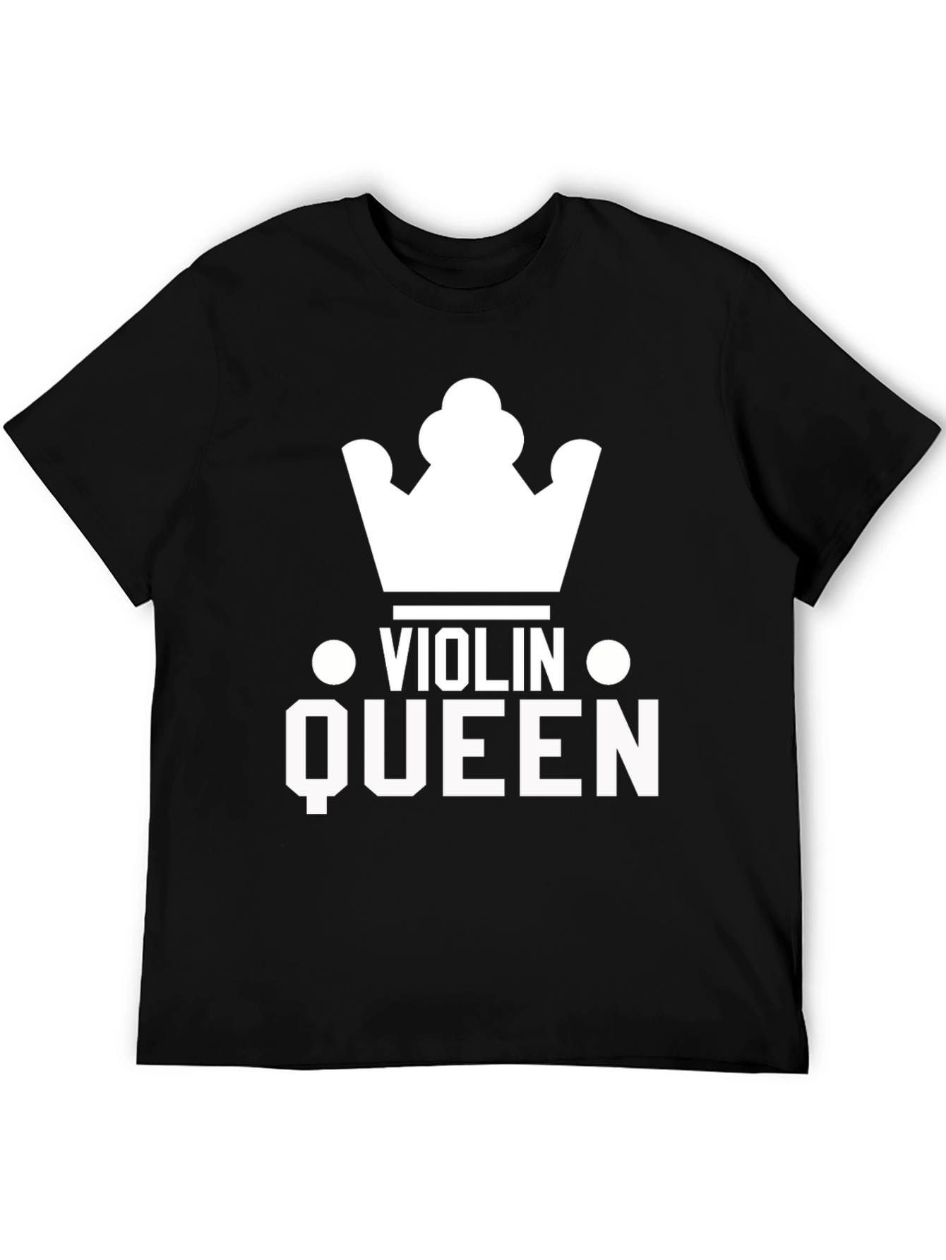 Violin Queen Graphic Tee - Music Lover T-Shirt