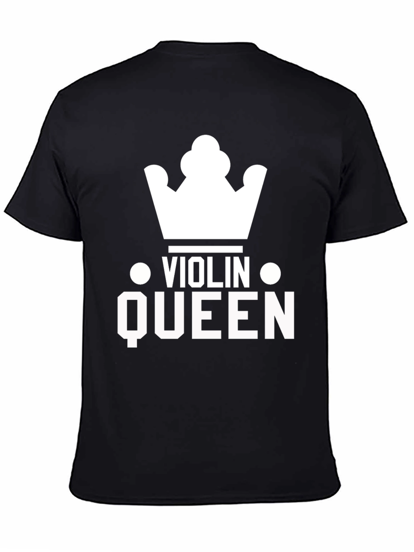 Violin Queen Graphic Tee - Music Lover T-Shirt
