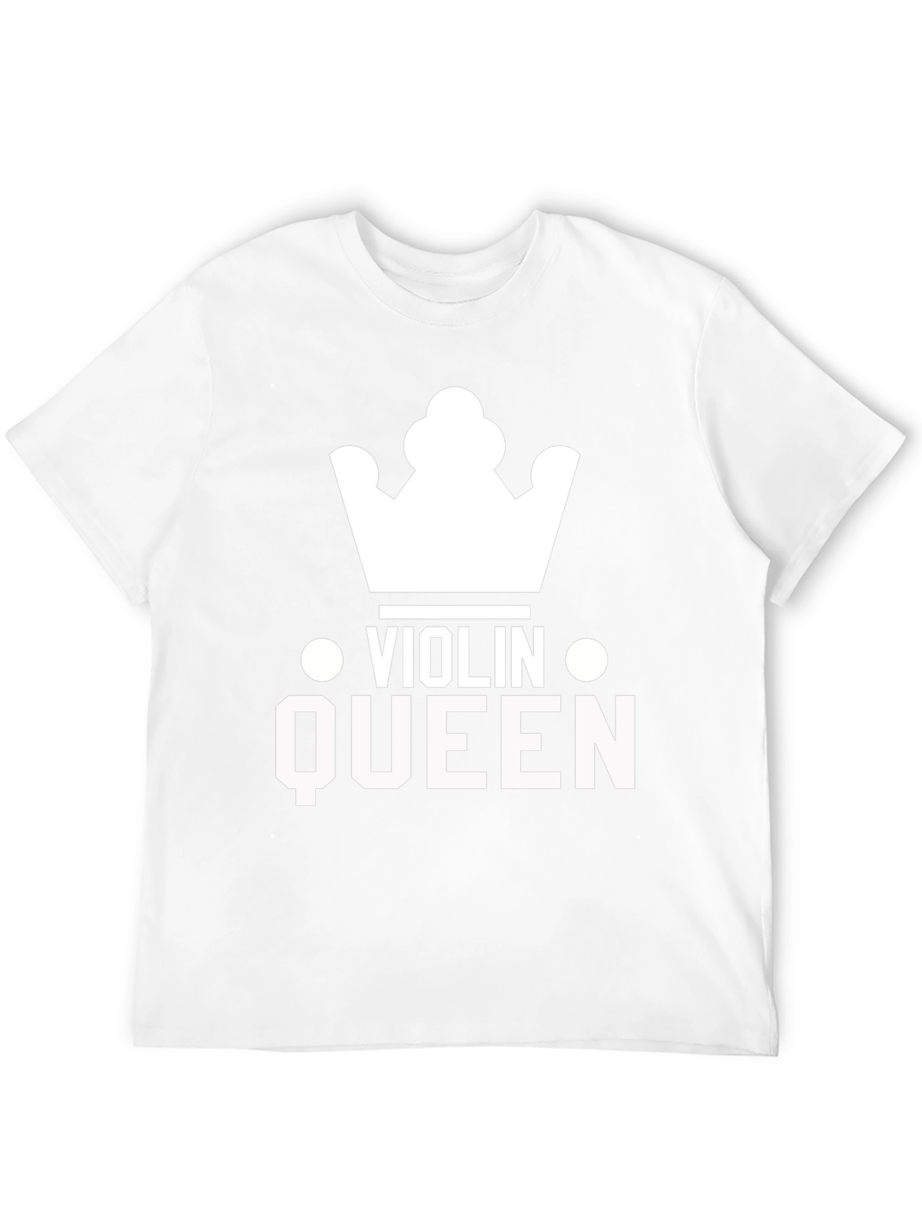 Violin Queen Graphic Tee - Music Lover T-Shirt
