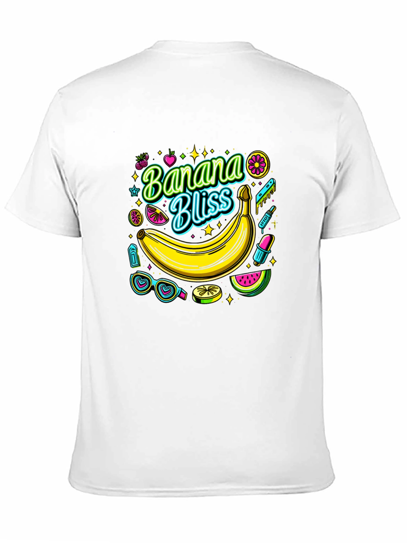 Banana Bliss Graphic Tee - Summer Vibes