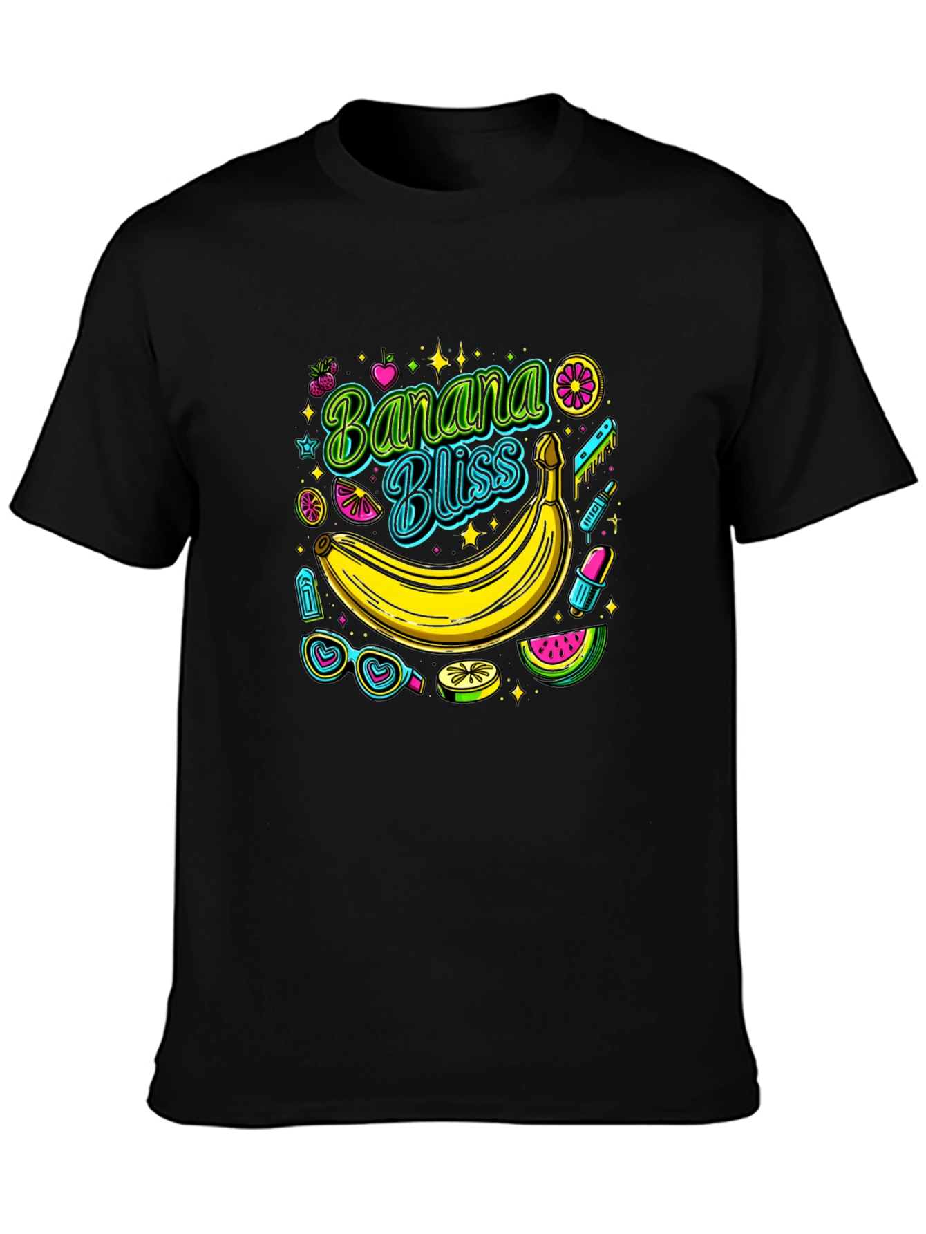 Banana Bliss Graphic Tee - Summer Vibes