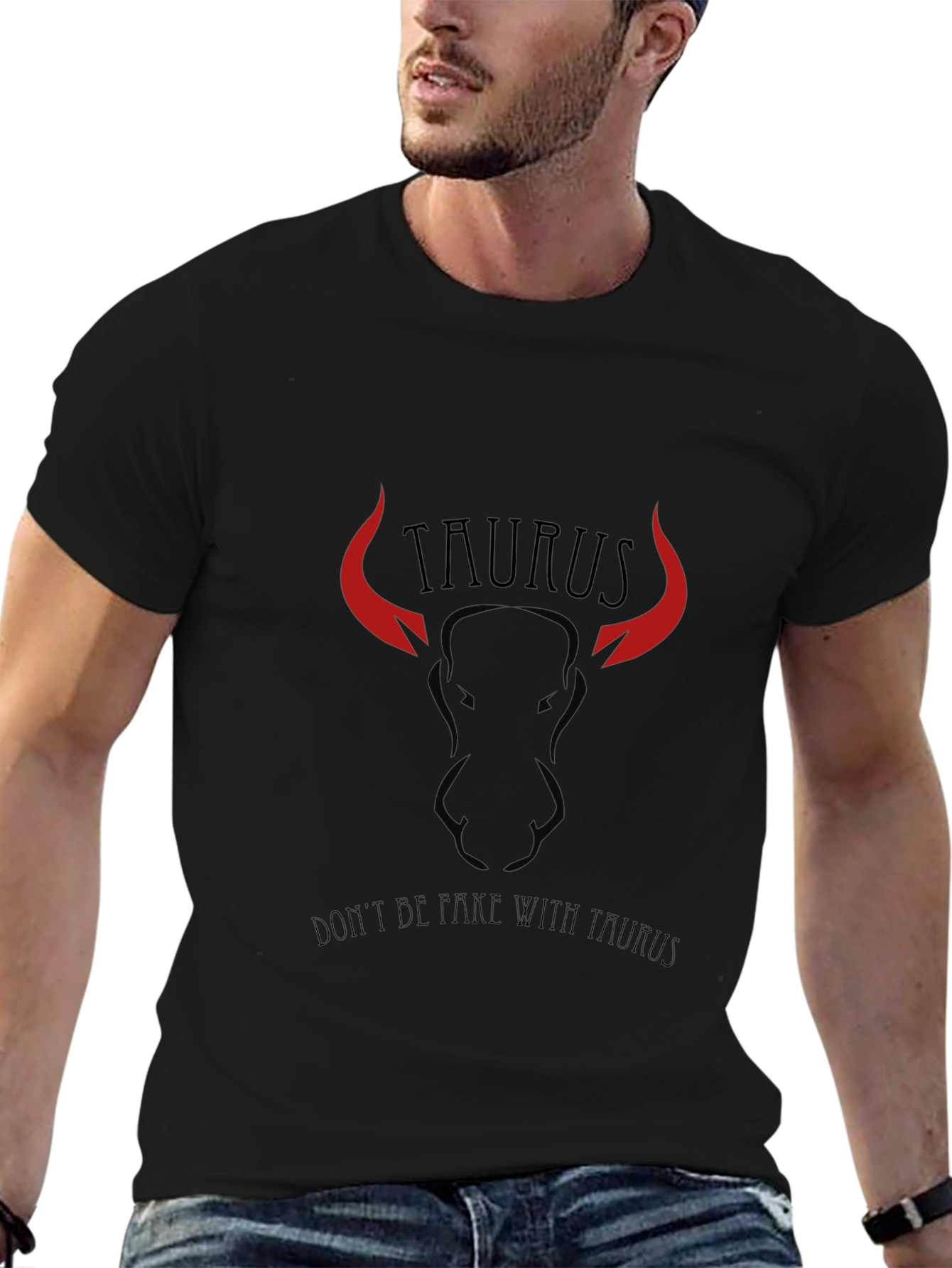Taurus Zodiac Graphic T-Shirt - Dont Be Fake