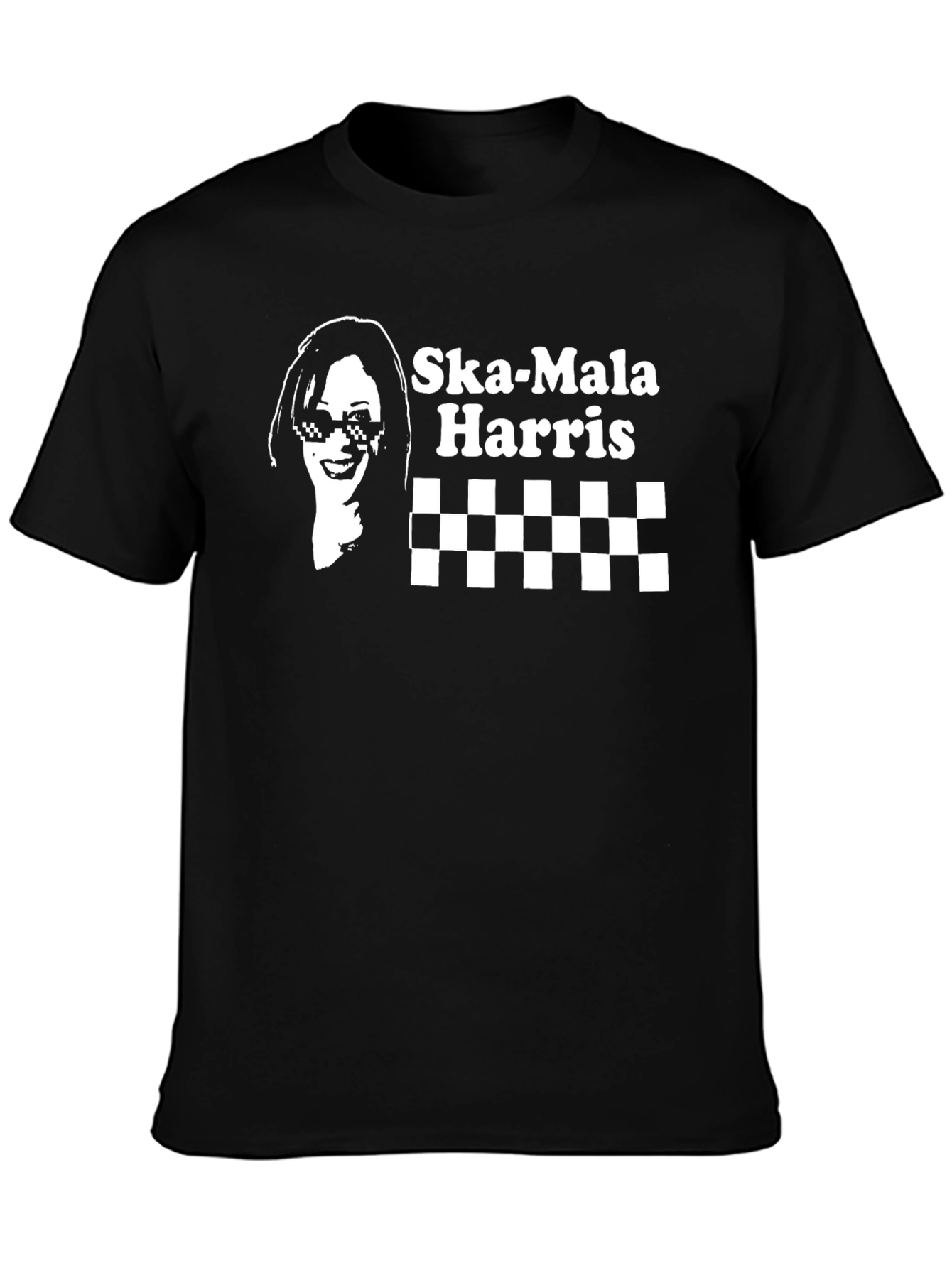 Ska-Mala Harris Graphic Tee - Political Statement T-Shirt