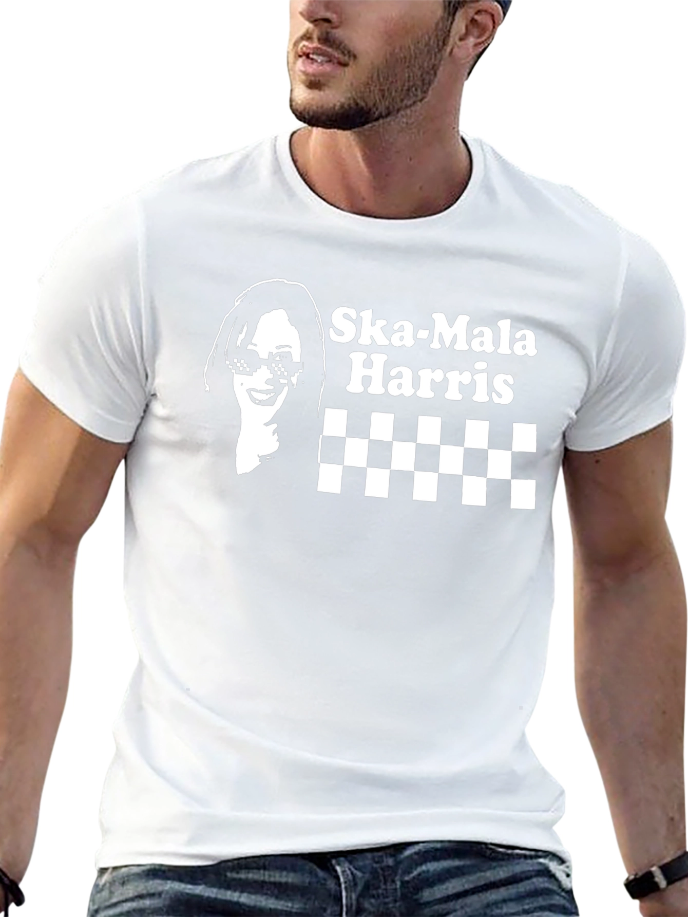 Ska-Mala Harris Graphic Tee - Political Statement T-Shirt