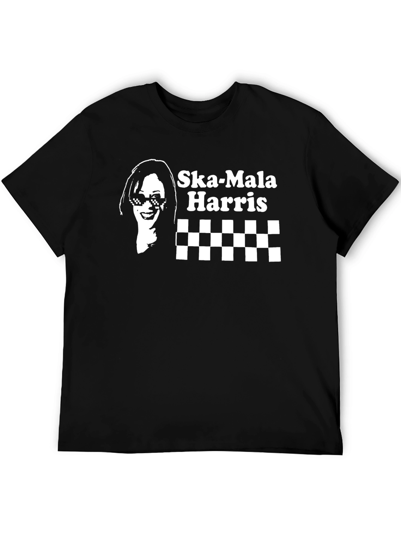 Ska-Mala Harris Graphic Tee - Political Statement T-Shirt