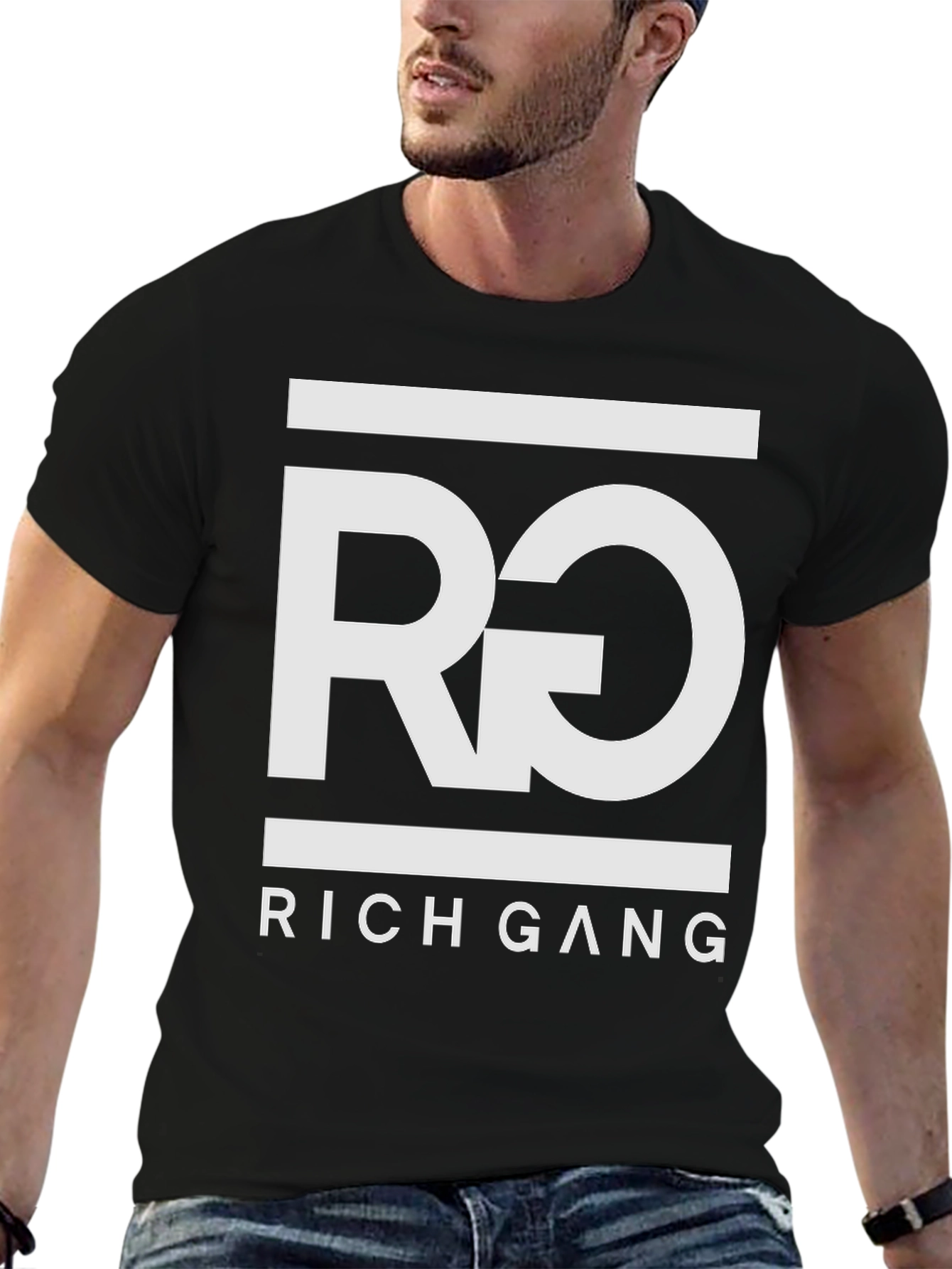 Rich Gang Black T-Shirt