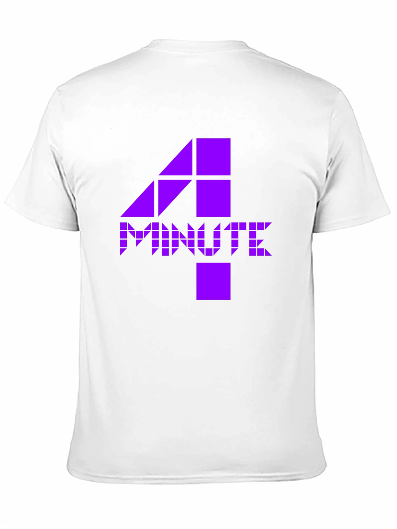 4Minute K-Pop Inspired Graphic Tee - Black