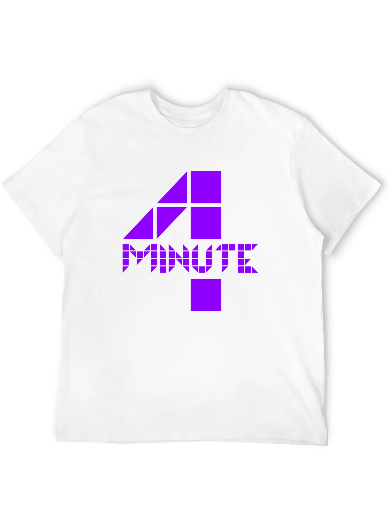 4Minute K-Pop Inspired Graphic Tee - Black