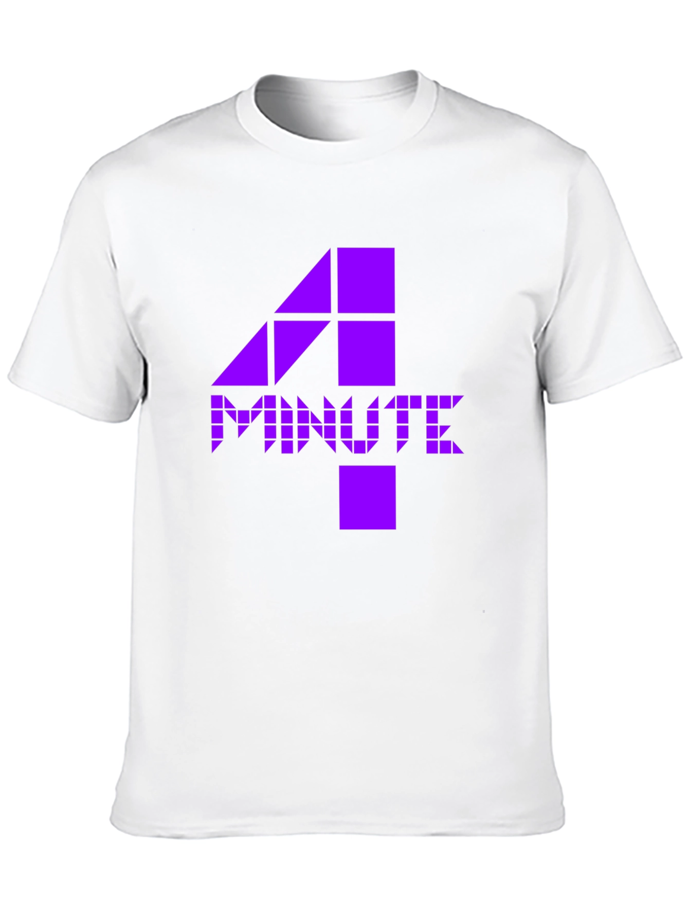 4Minute K-Pop Inspired Graphic Tee - Black