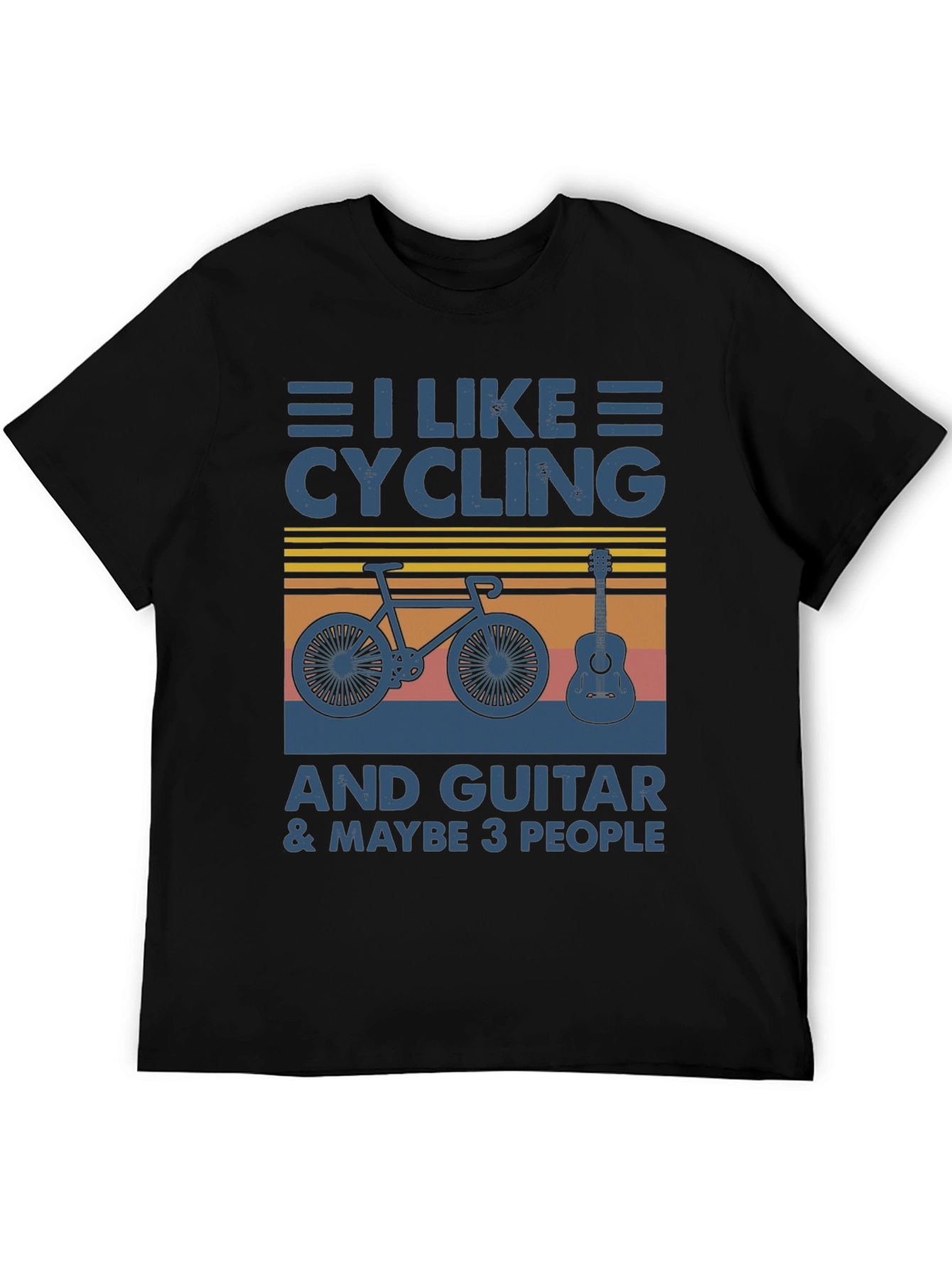 Cycling Guitar & Maybe 3 People T-Shirt