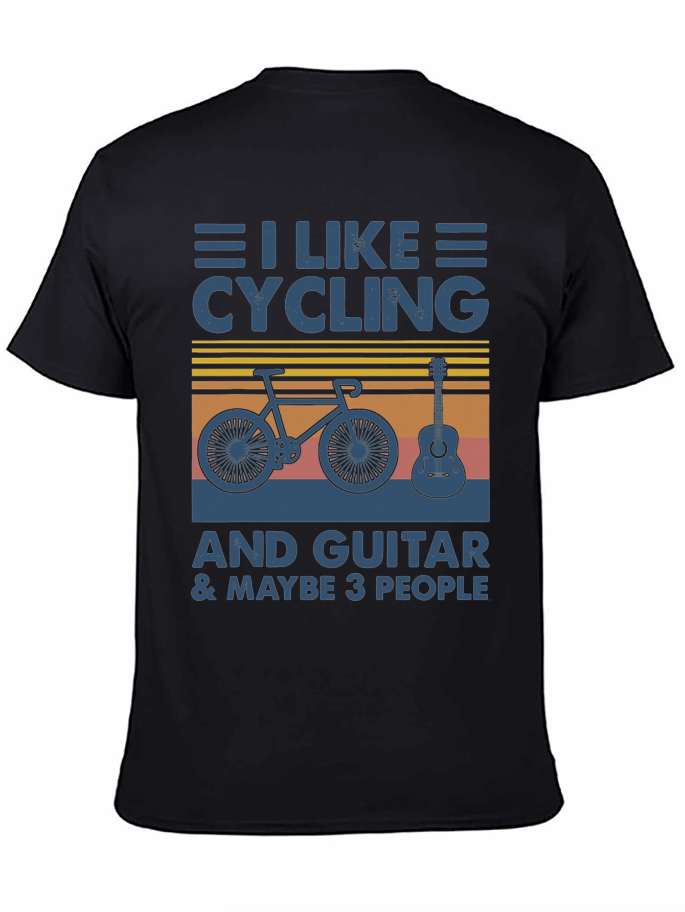 Cycling Guitar & Maybe 3 People T-Shirt