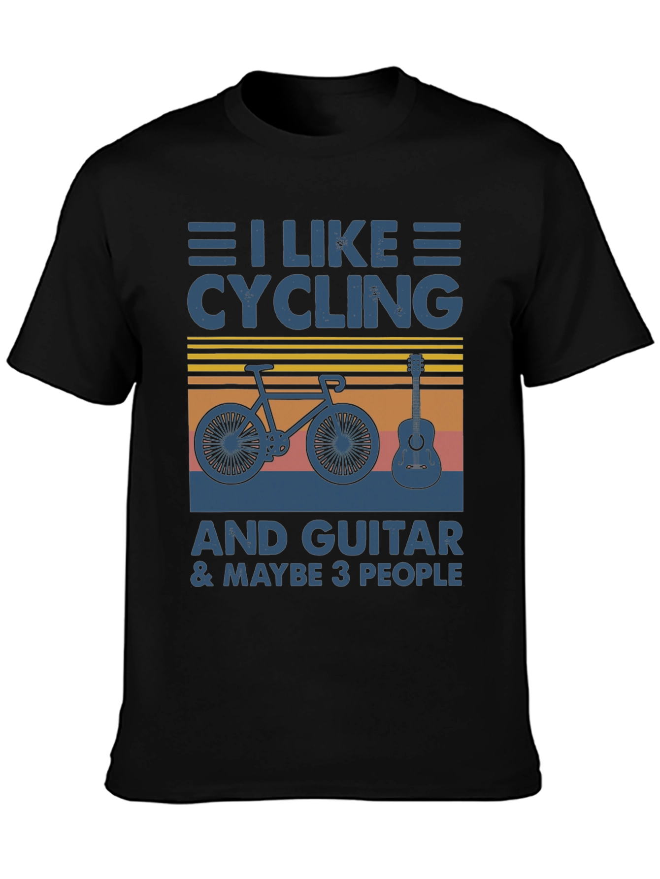 Cycling Guitar & Maybe 3 People T-Shirt