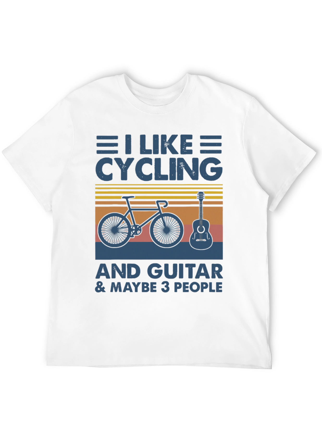 Cycling Guitar & Maybe 3 People T-Shirt