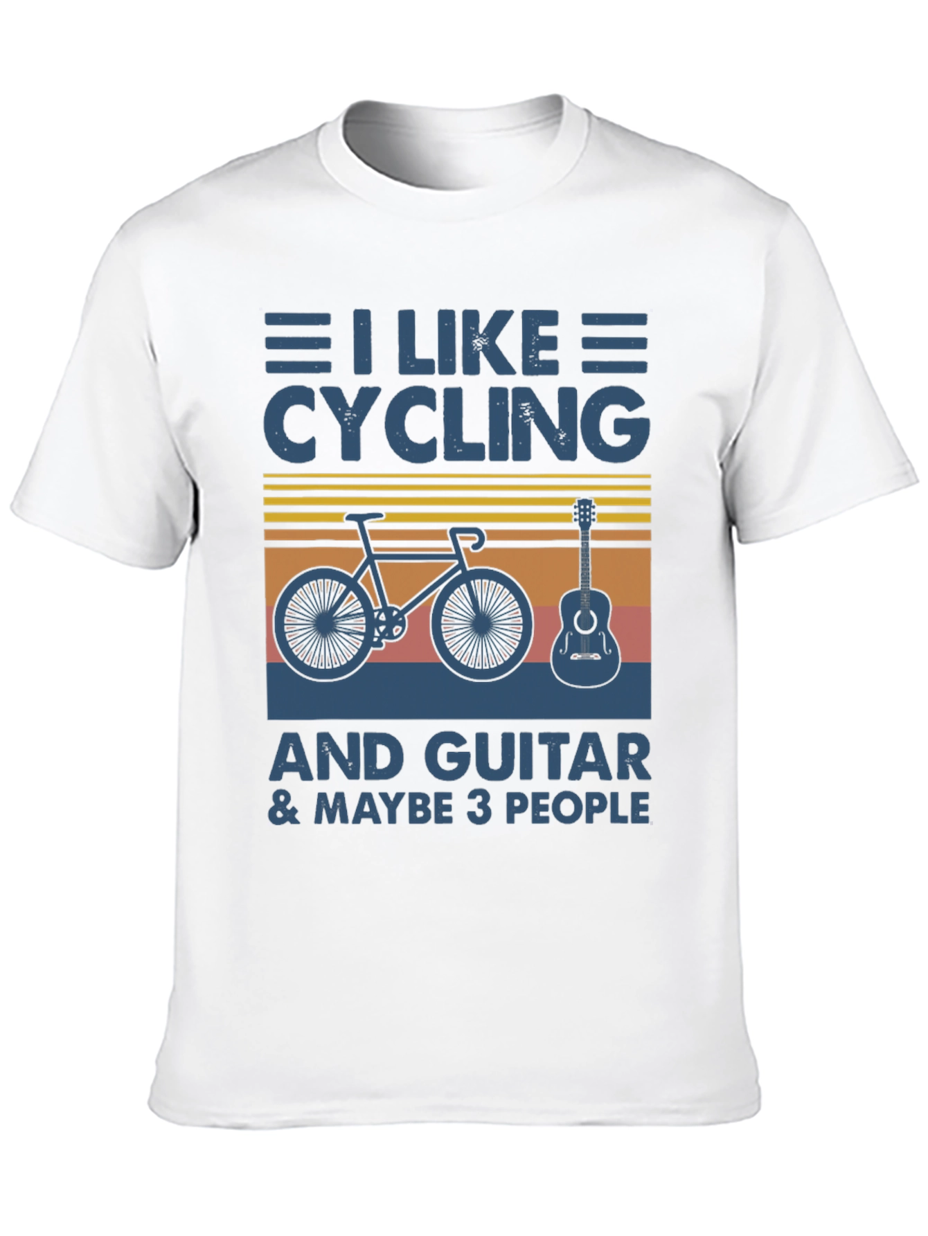 Cycling Guitar & Maybe 3 People T-Shirt