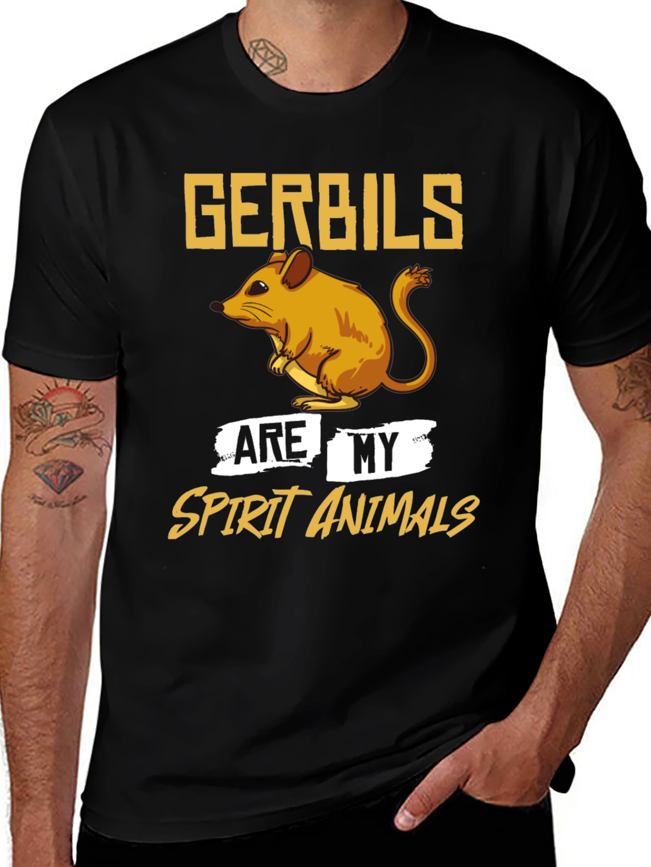 Gerbil Spirit Animal T-Shirt