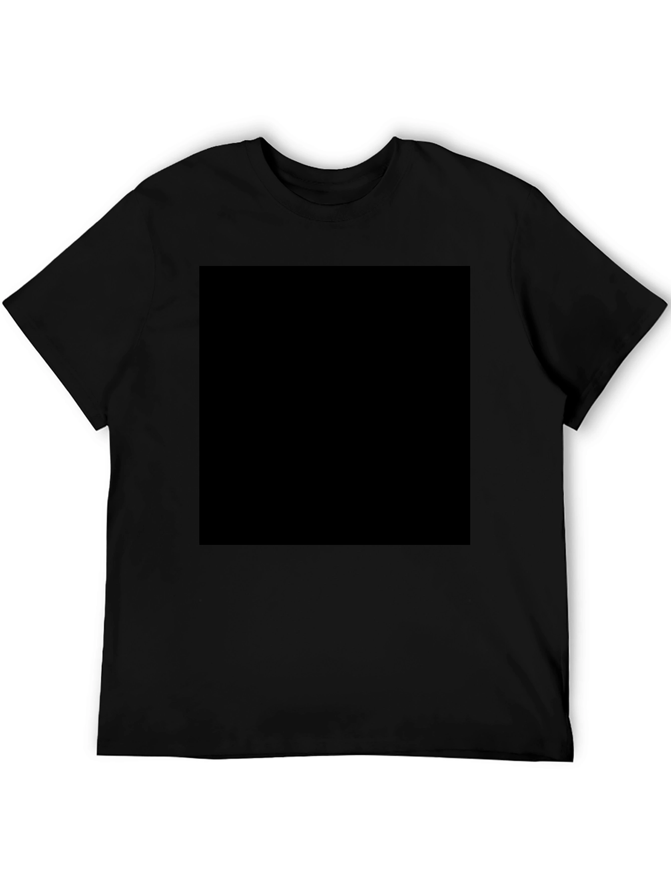 Classic Black Crew Neck T-Shirt