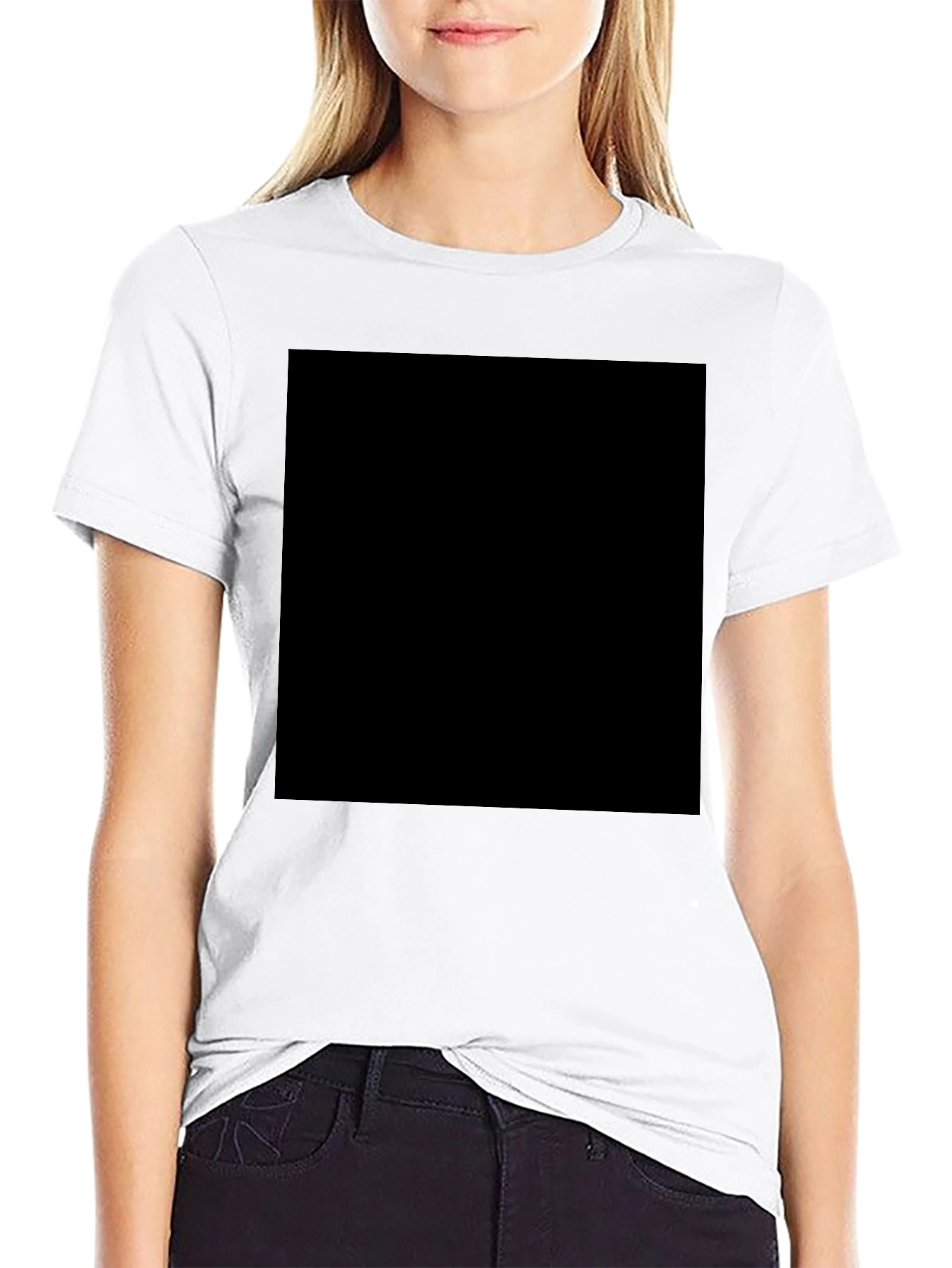 Classic Black Crew Neck T-Shirt