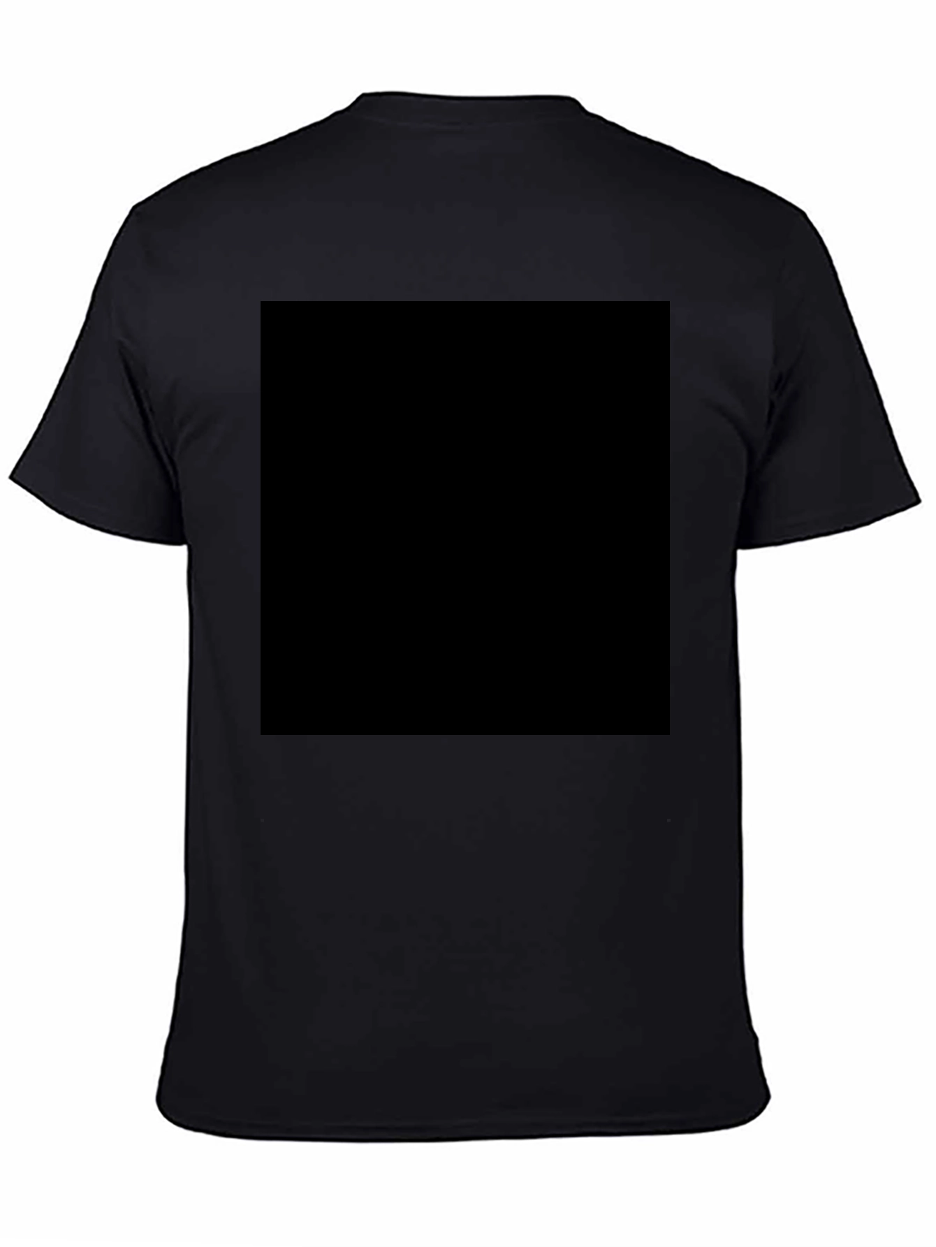 Classic Black Crew Neck T-Shirt