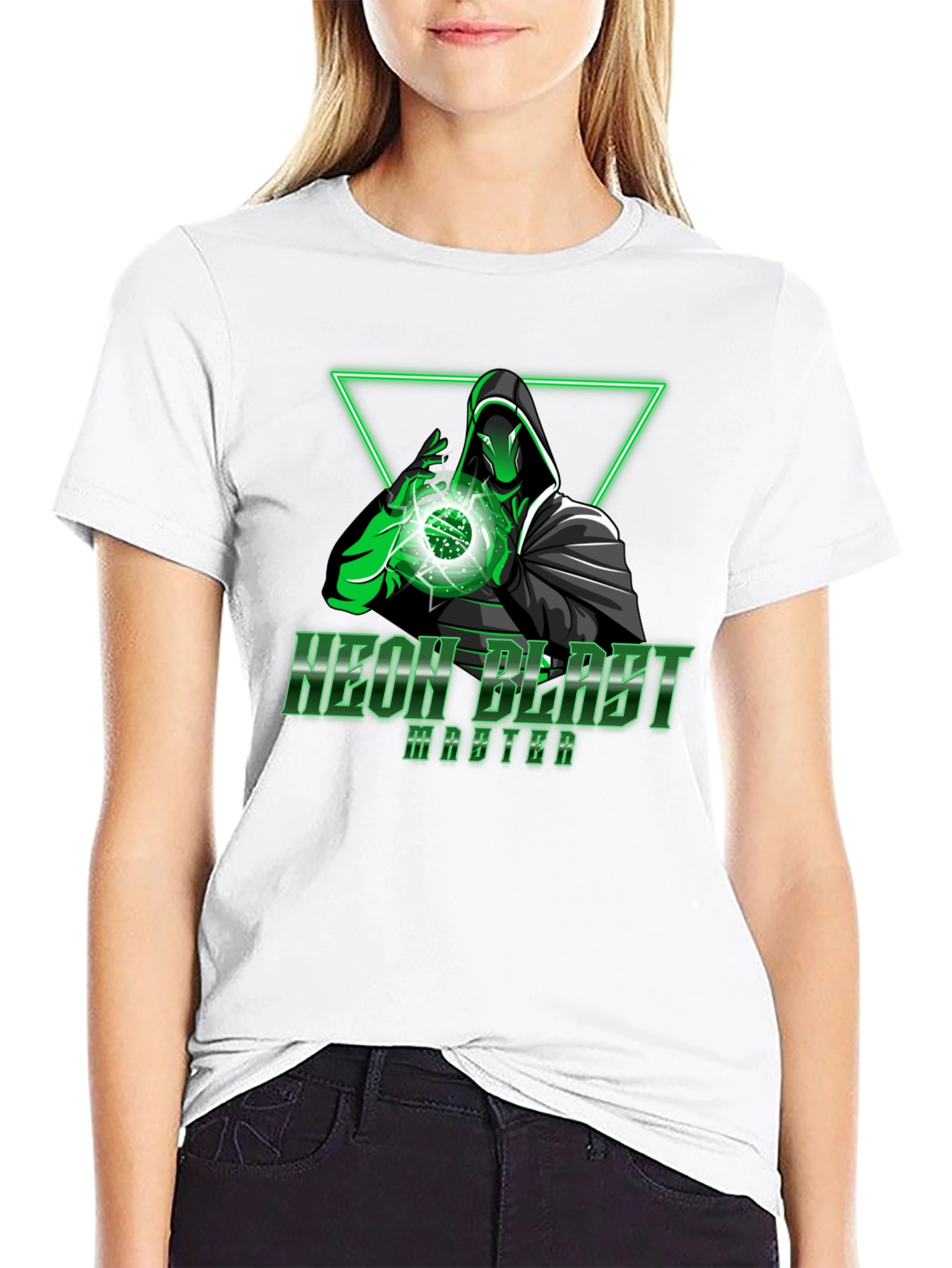 Neon Blast Master Graphic T-Shirt