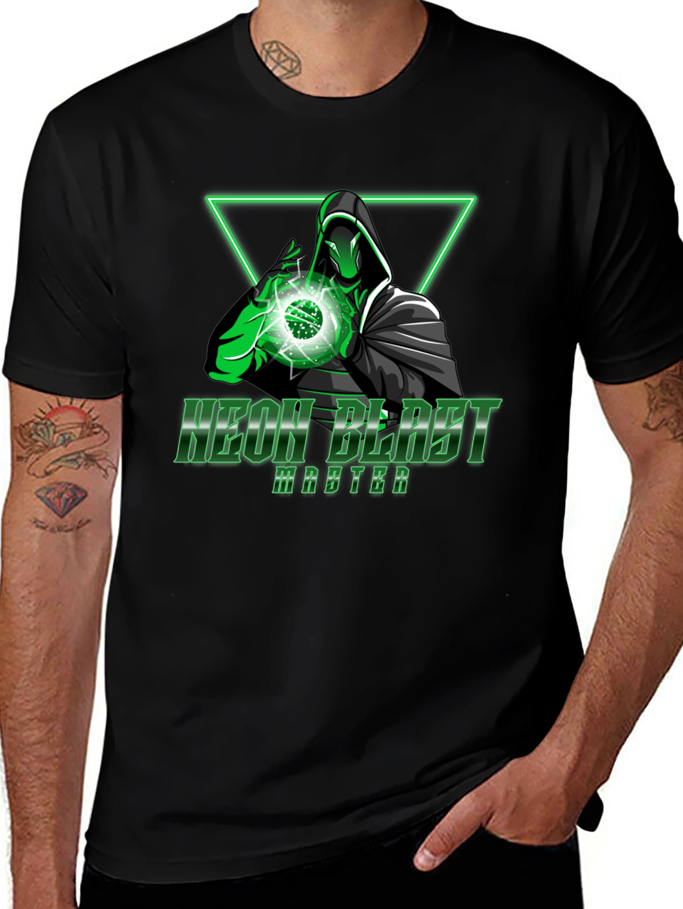 Neon Blast Master Graphic T-Shirt