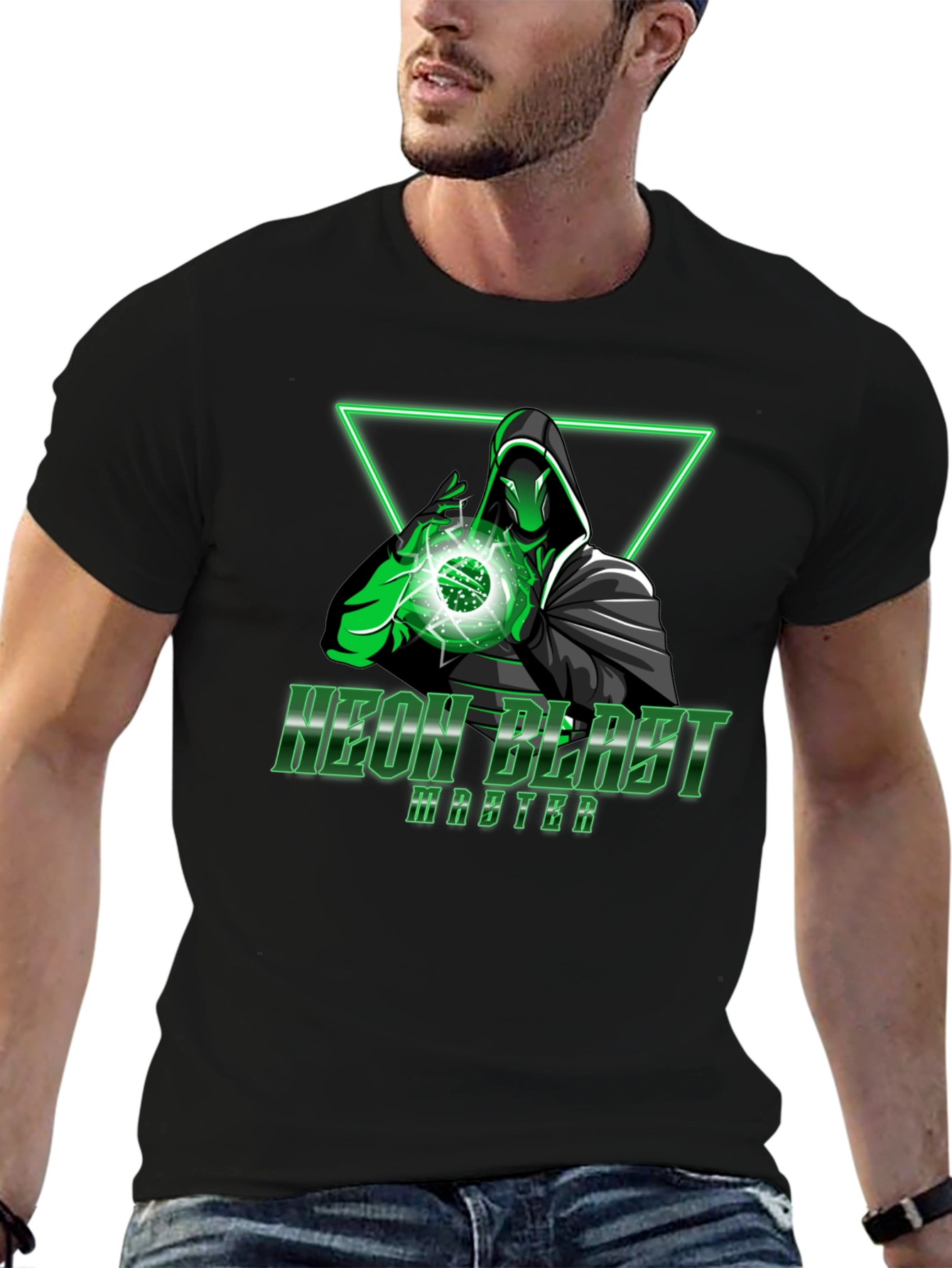 Neon Blast Master Graphic T-Shirt
