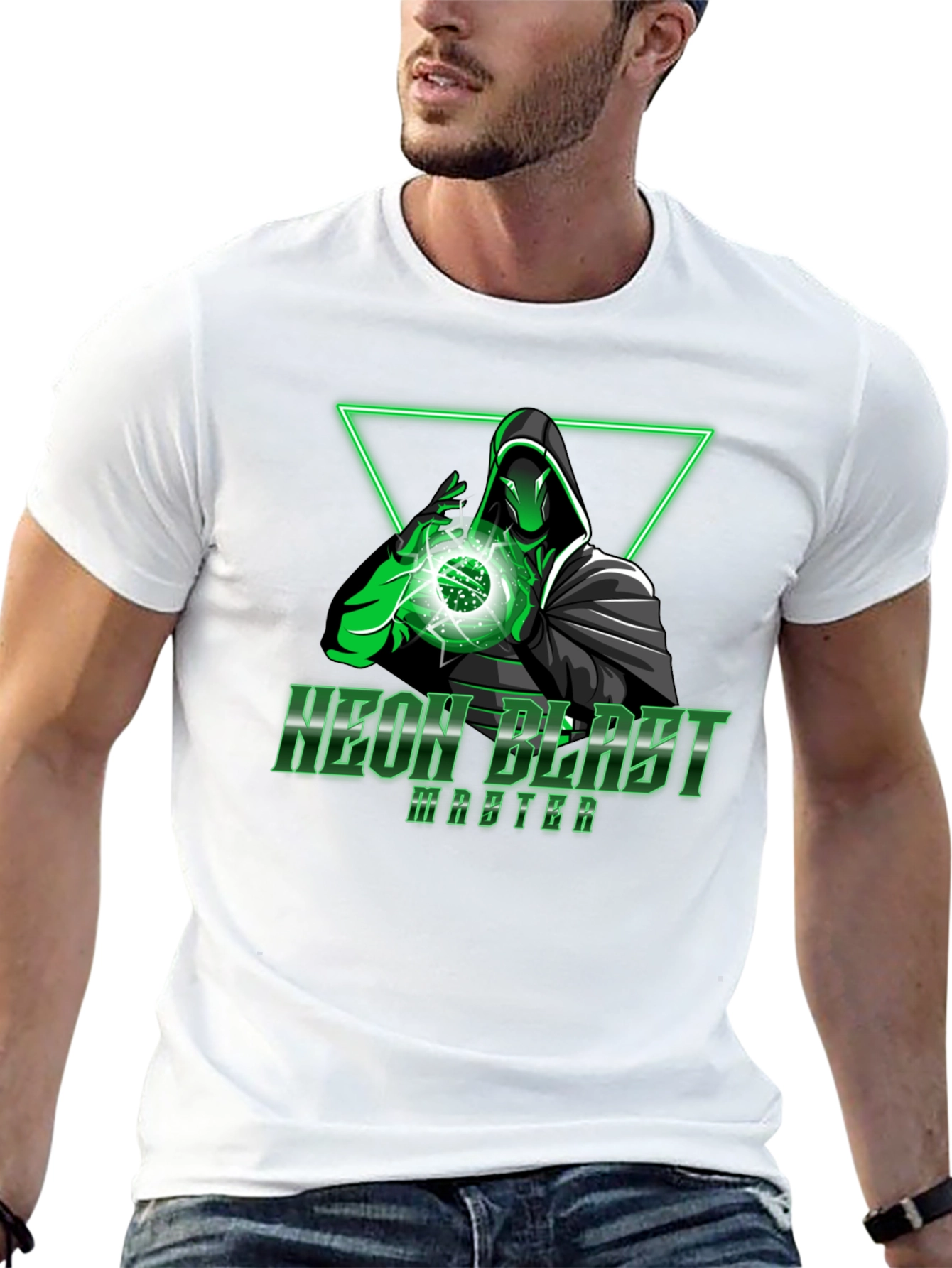 Neon Blast Master Graphic T-Shirt
