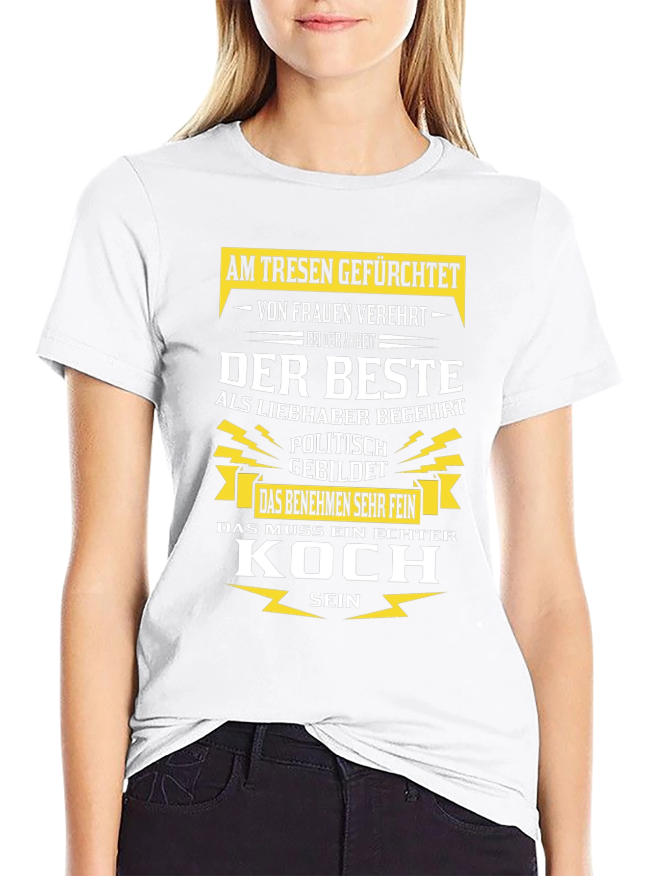 Am Tresen Gefürchtet Koch T-Shirt