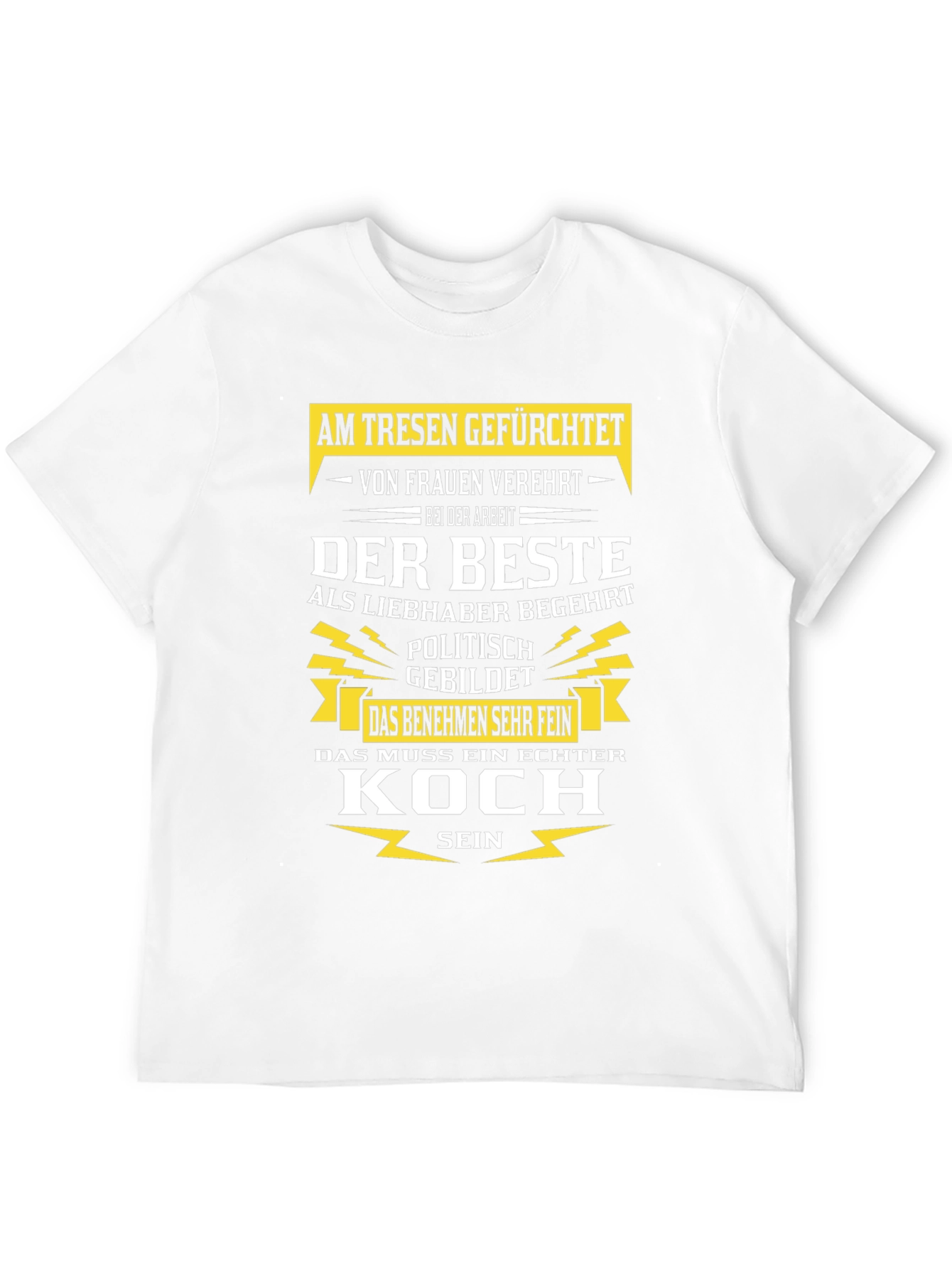 Am Tresen Gefürchtet Koch T-Shirt