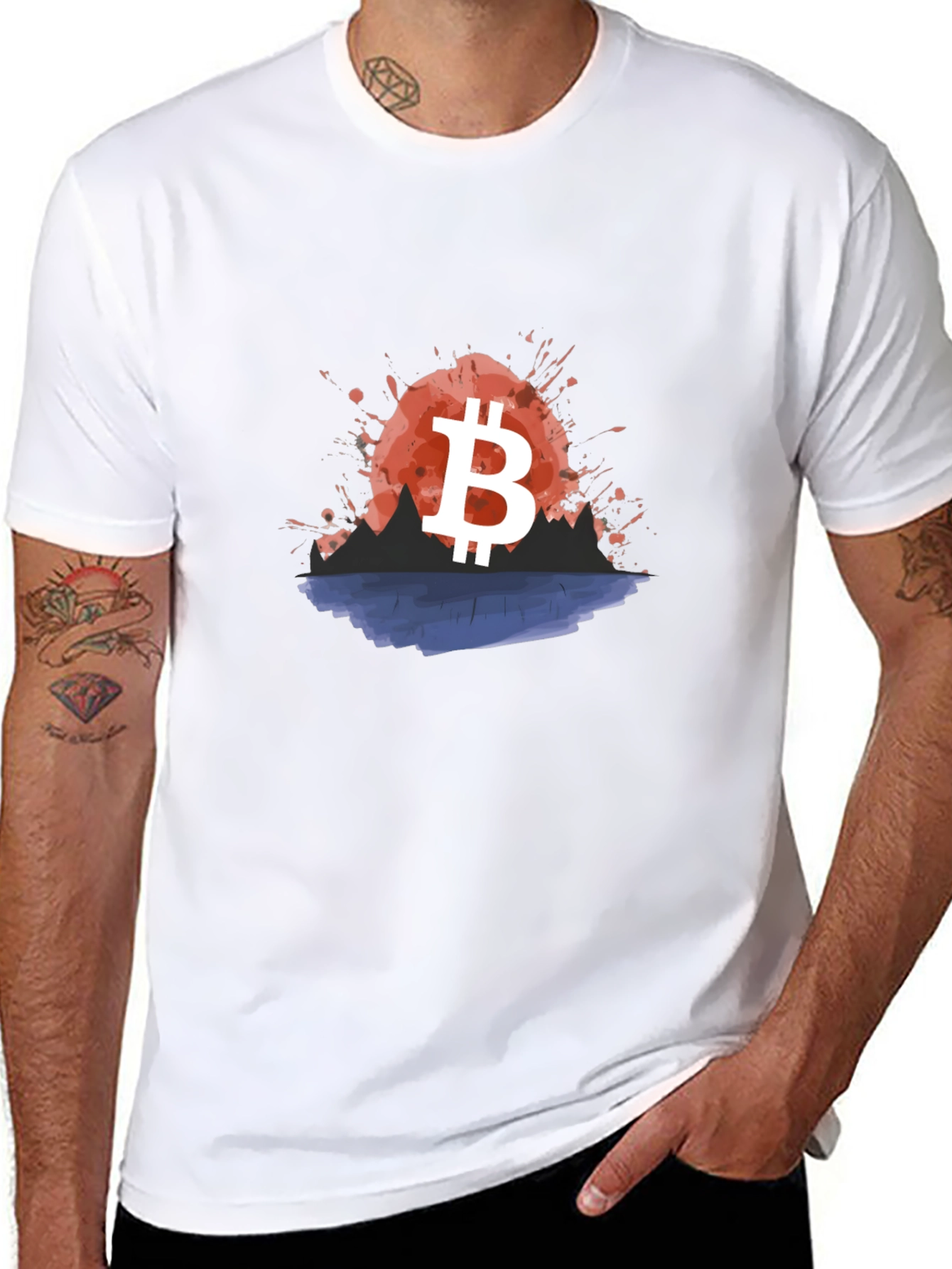 Bitcoin Sunset T-Shirt