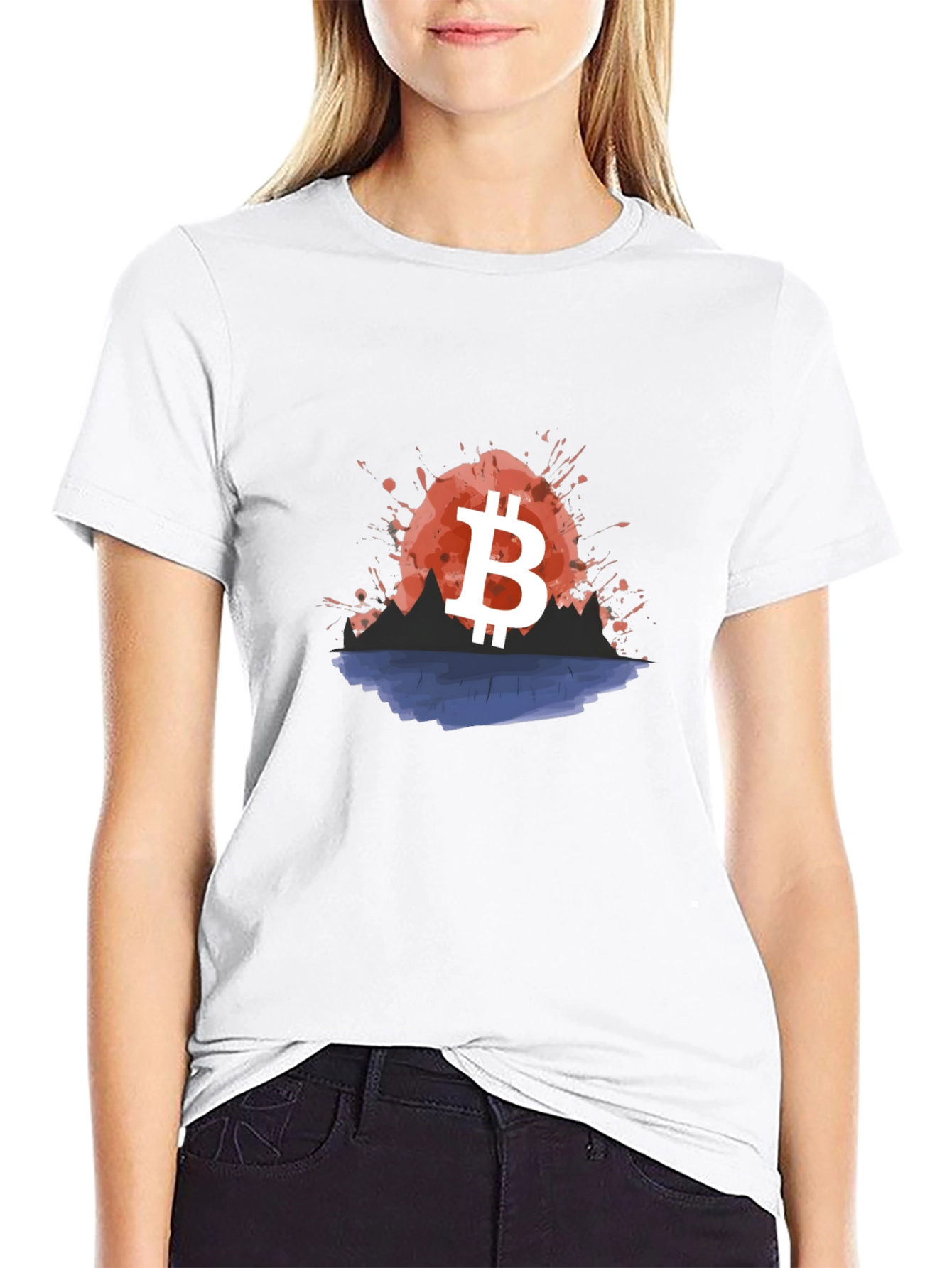 Bitcoin Sunset T-Shirt