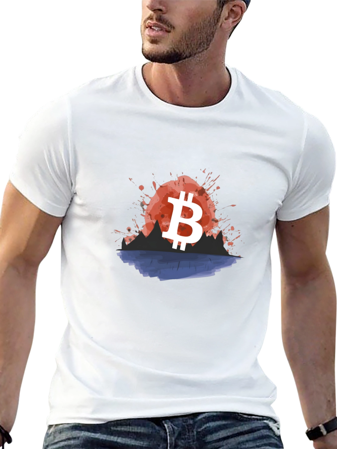 Bitcoin Sunset T-Shirt