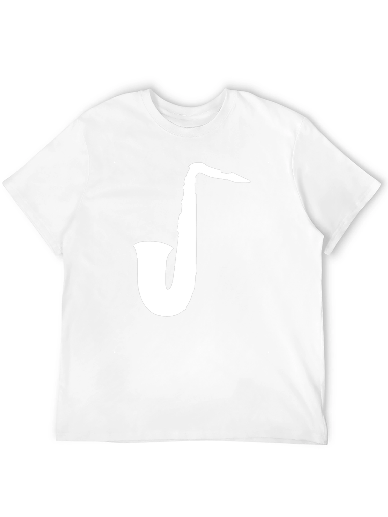 Saxophone Graphic Tee - Musicians Black T-Shirt