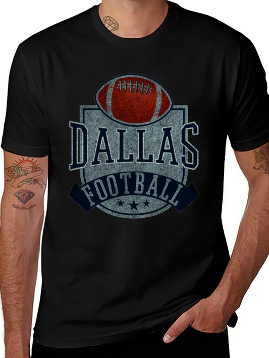 Dallas Football Vintage Graphic T-Shirt