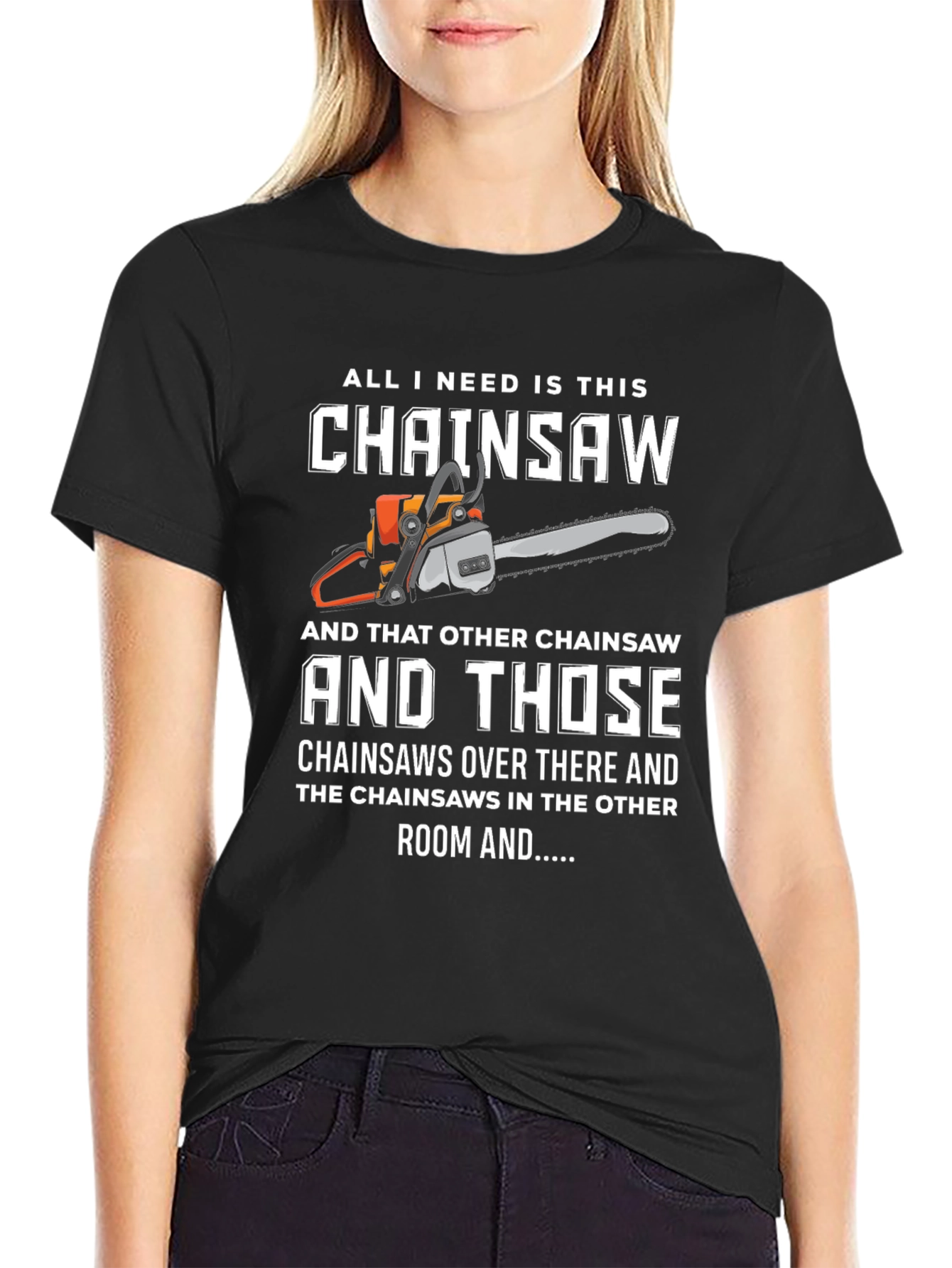 Funny Chainsaw T-Shirt