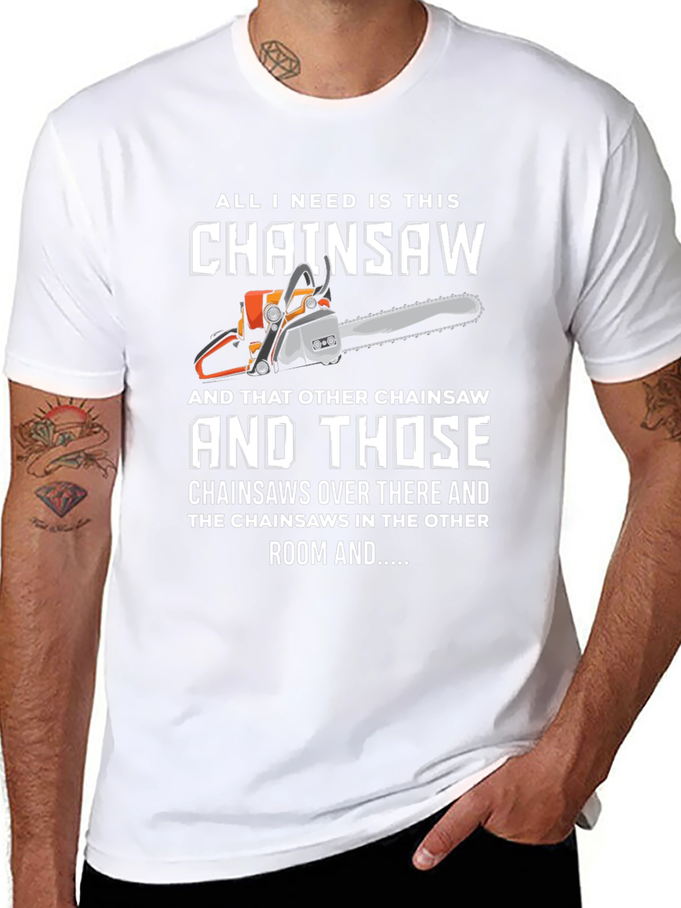 Funny Chainsaw T-Shirt