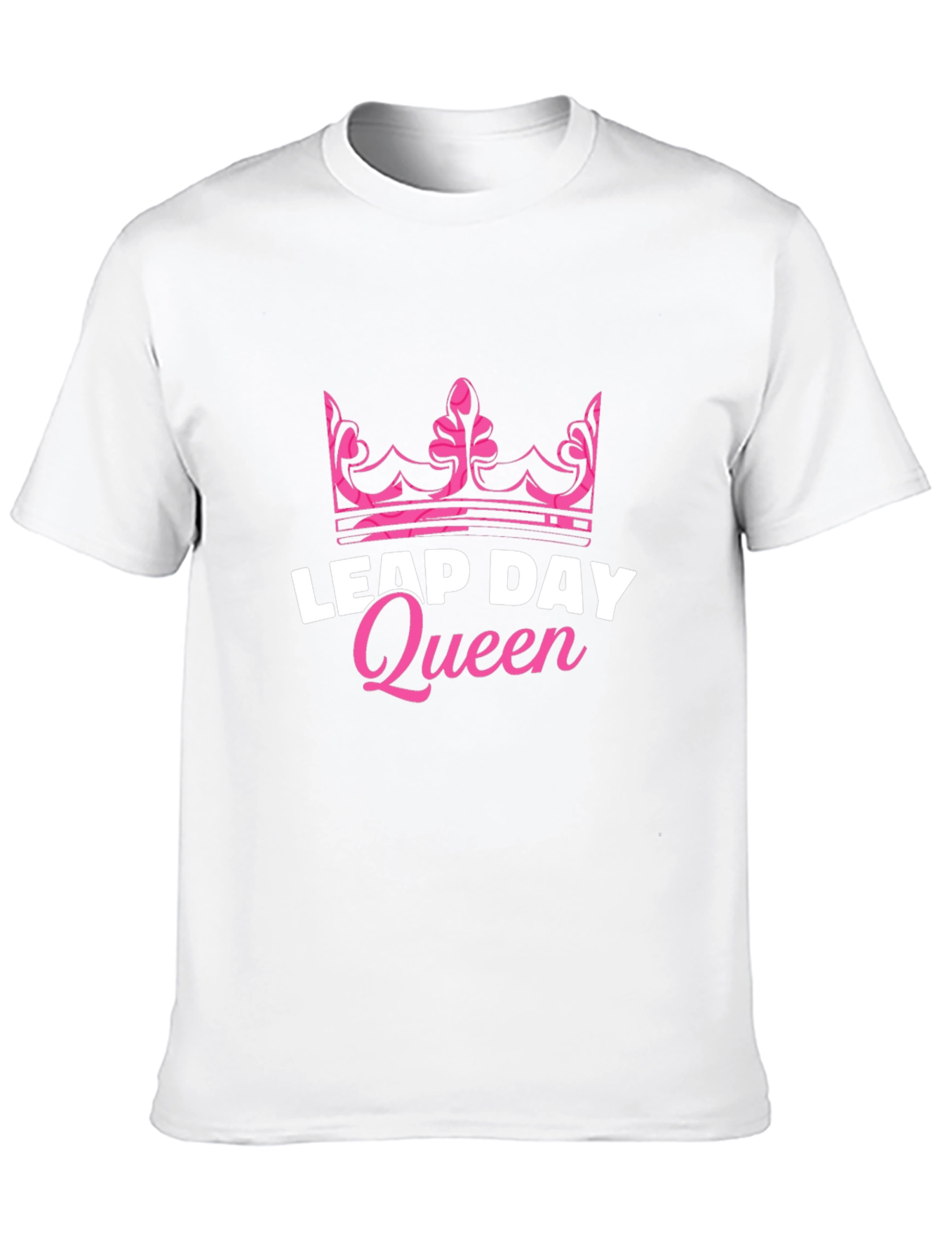 Leap Day Queen Black T-Shirt