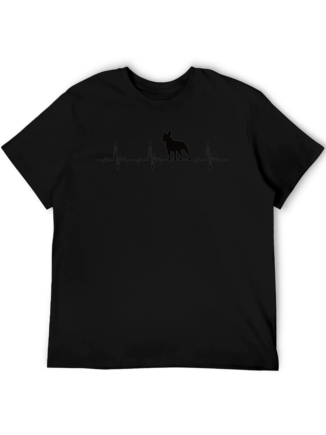 Dog Heartbeat T-Shirt -  Trendy Casual Wear