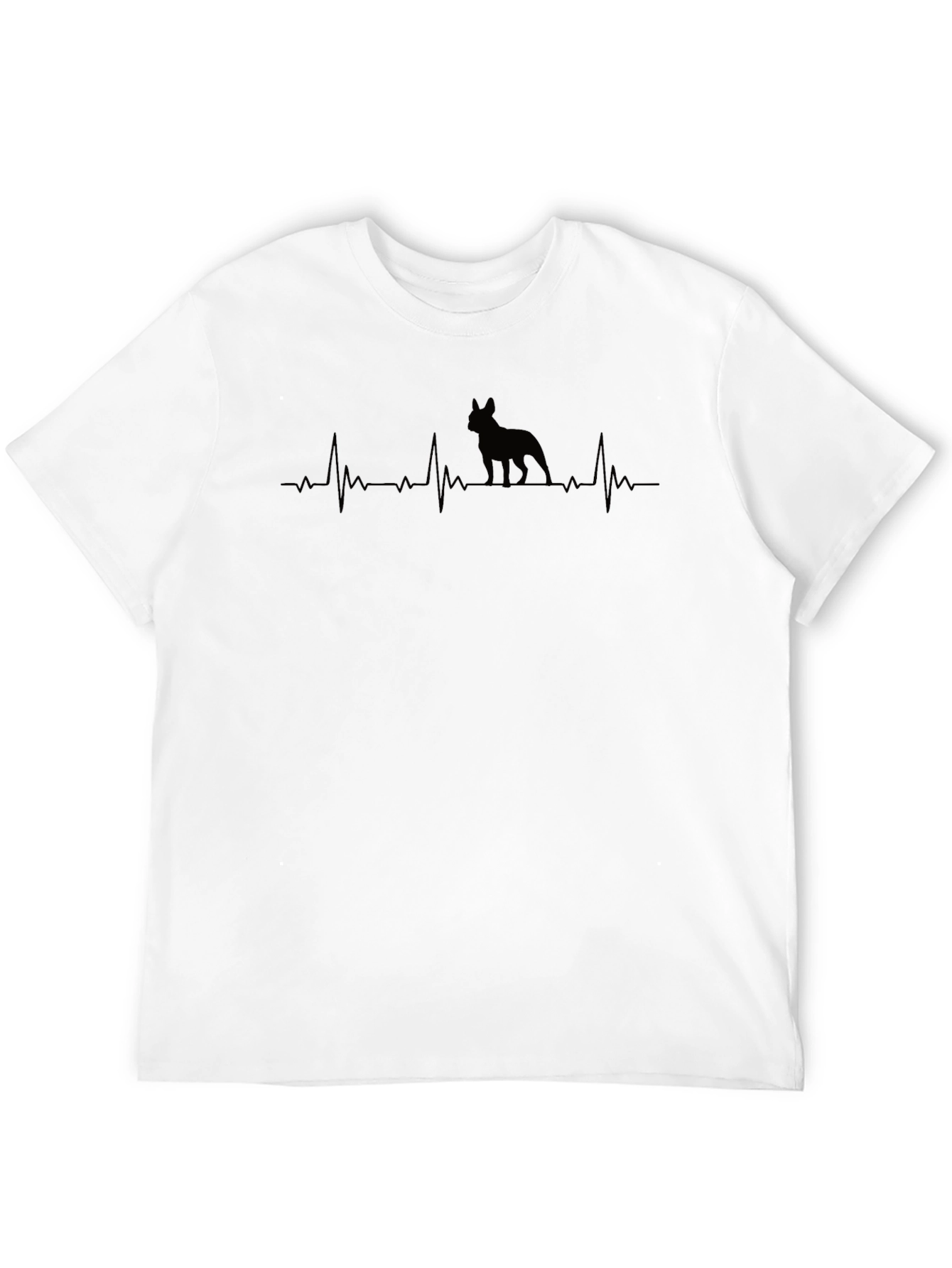 Dog Heartbeat T-Shirt -  Trendy Casual Wear