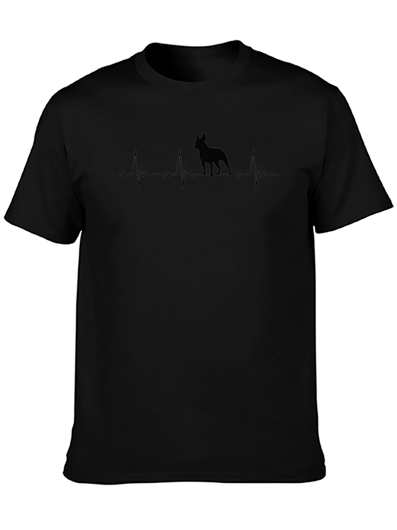 Dog Heartbeat T-Shirt -  Trendy Casual Wear