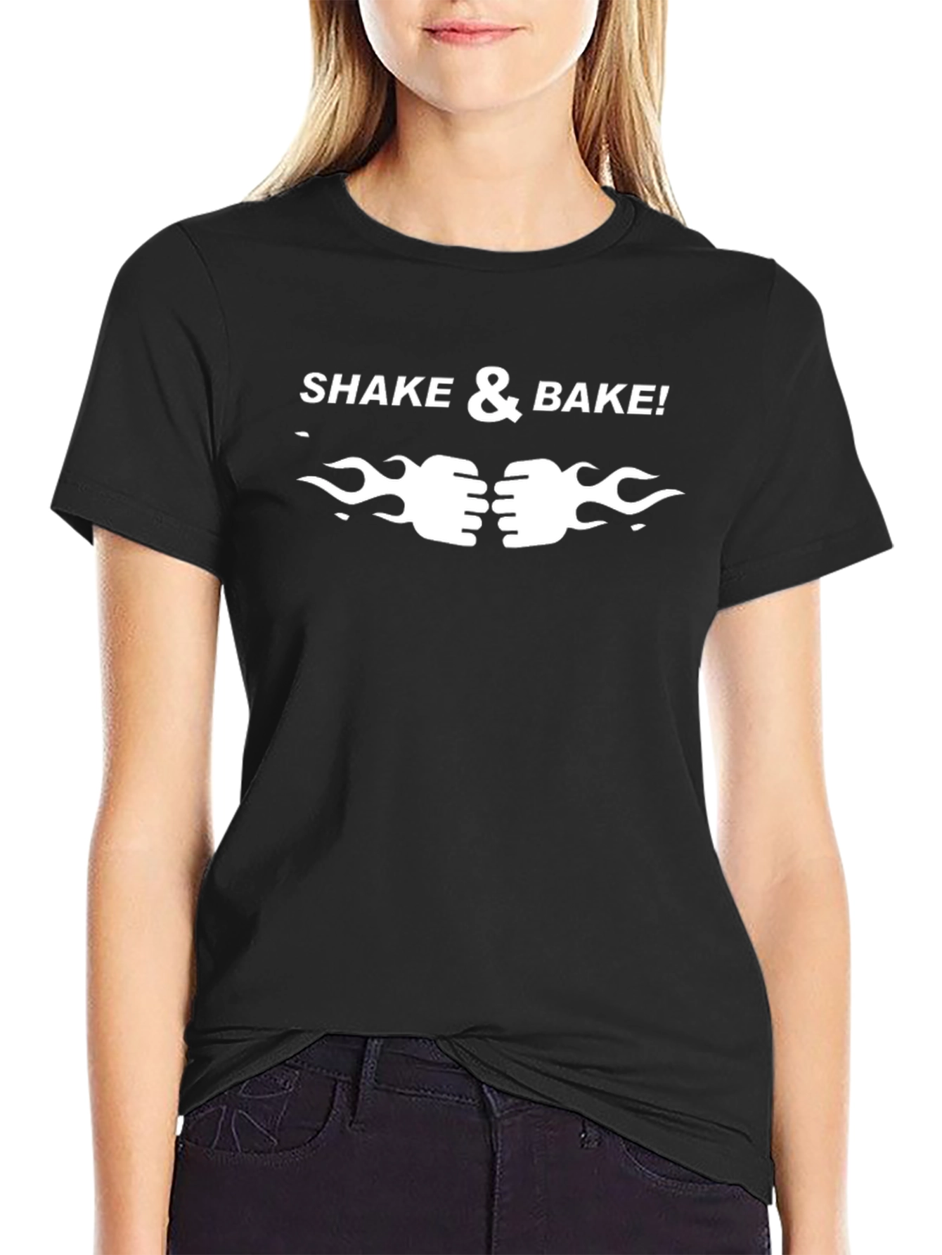 Shake & Bake Graphic Tee - Classic Comedy Shirt