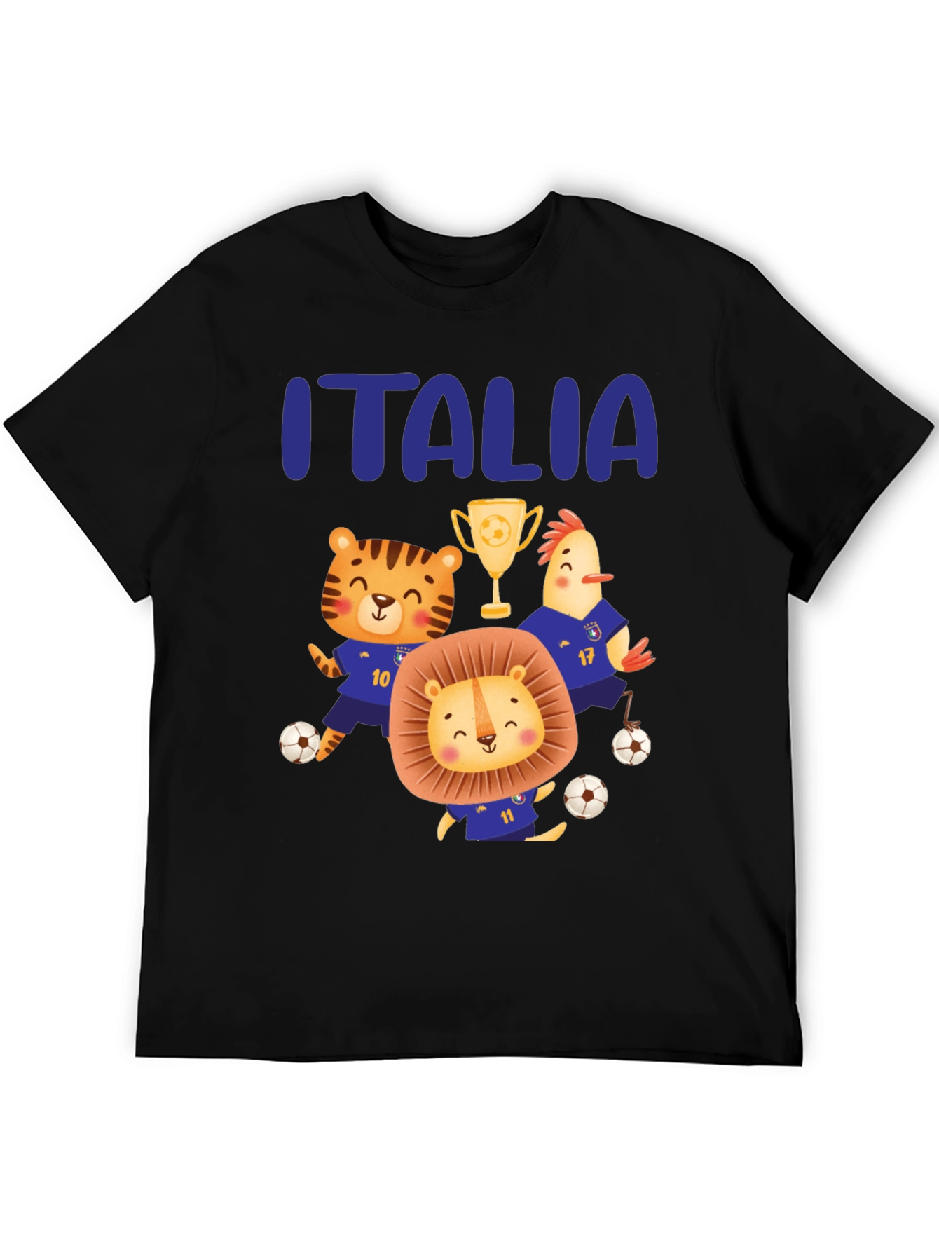 Italia Soccer Animals T-Shirt