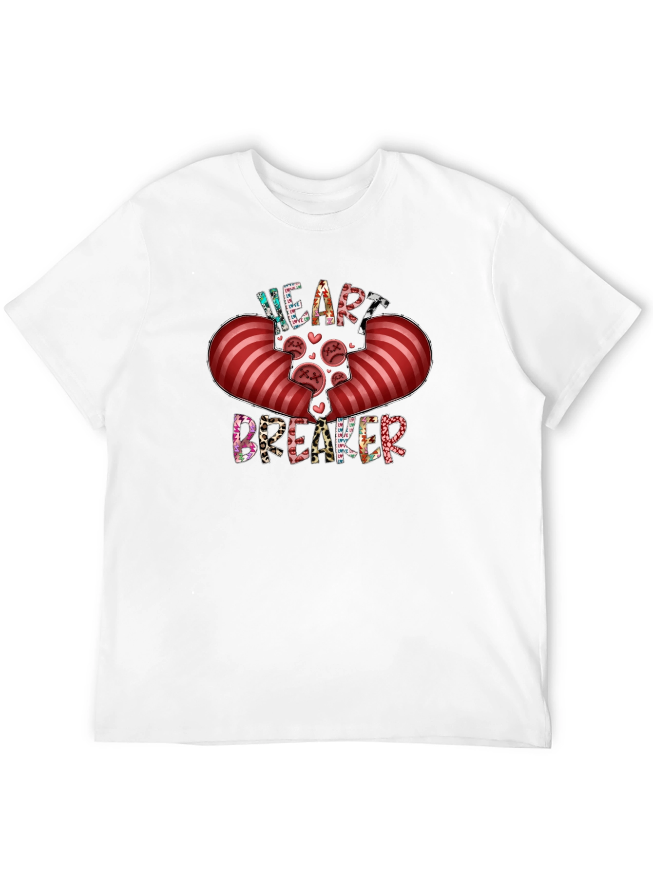 Heart Breaker Graphic Tee - Valentines Day